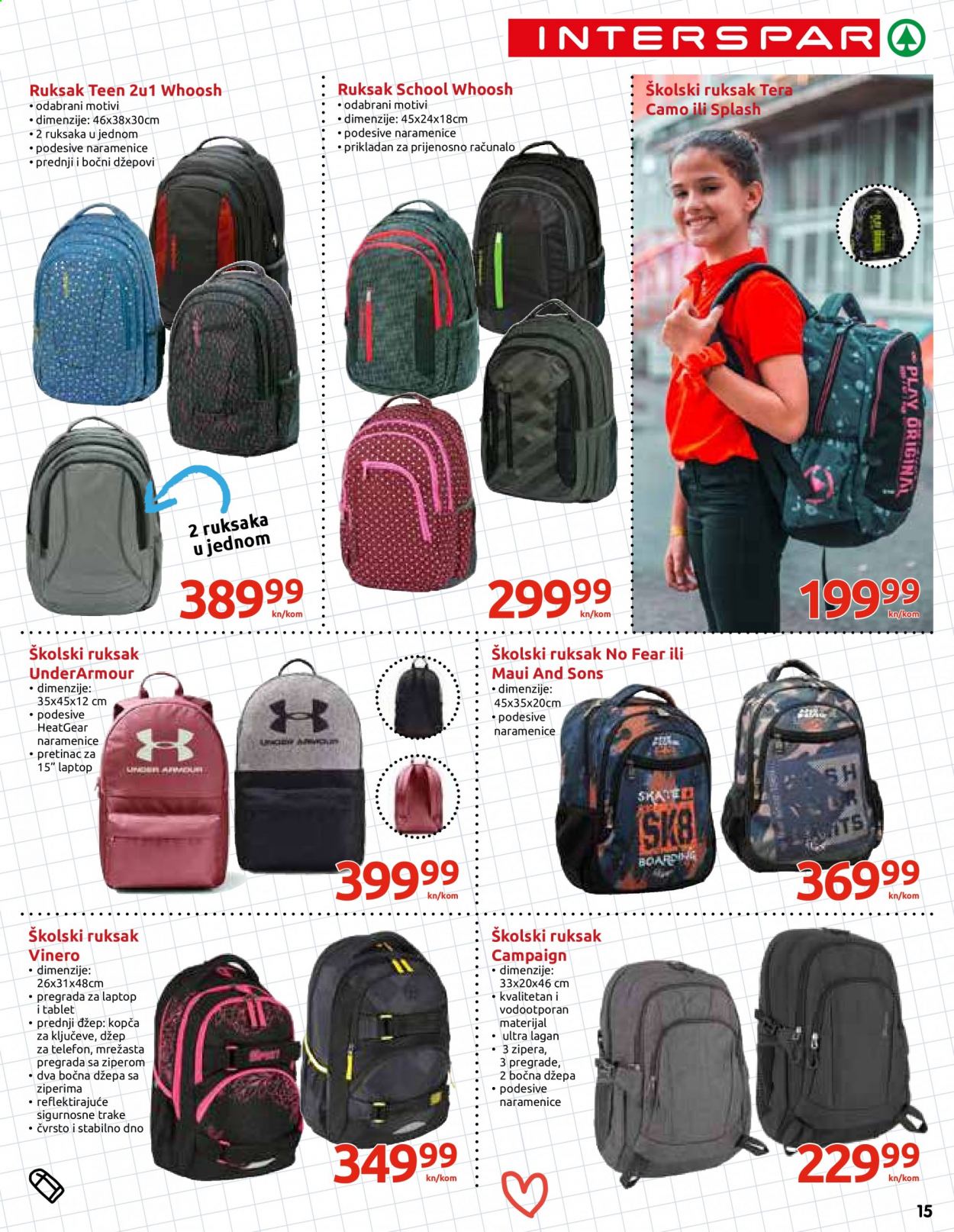 INTERSPAR katalog - 28.07.2021. - 21.09.2021. Stranica 15