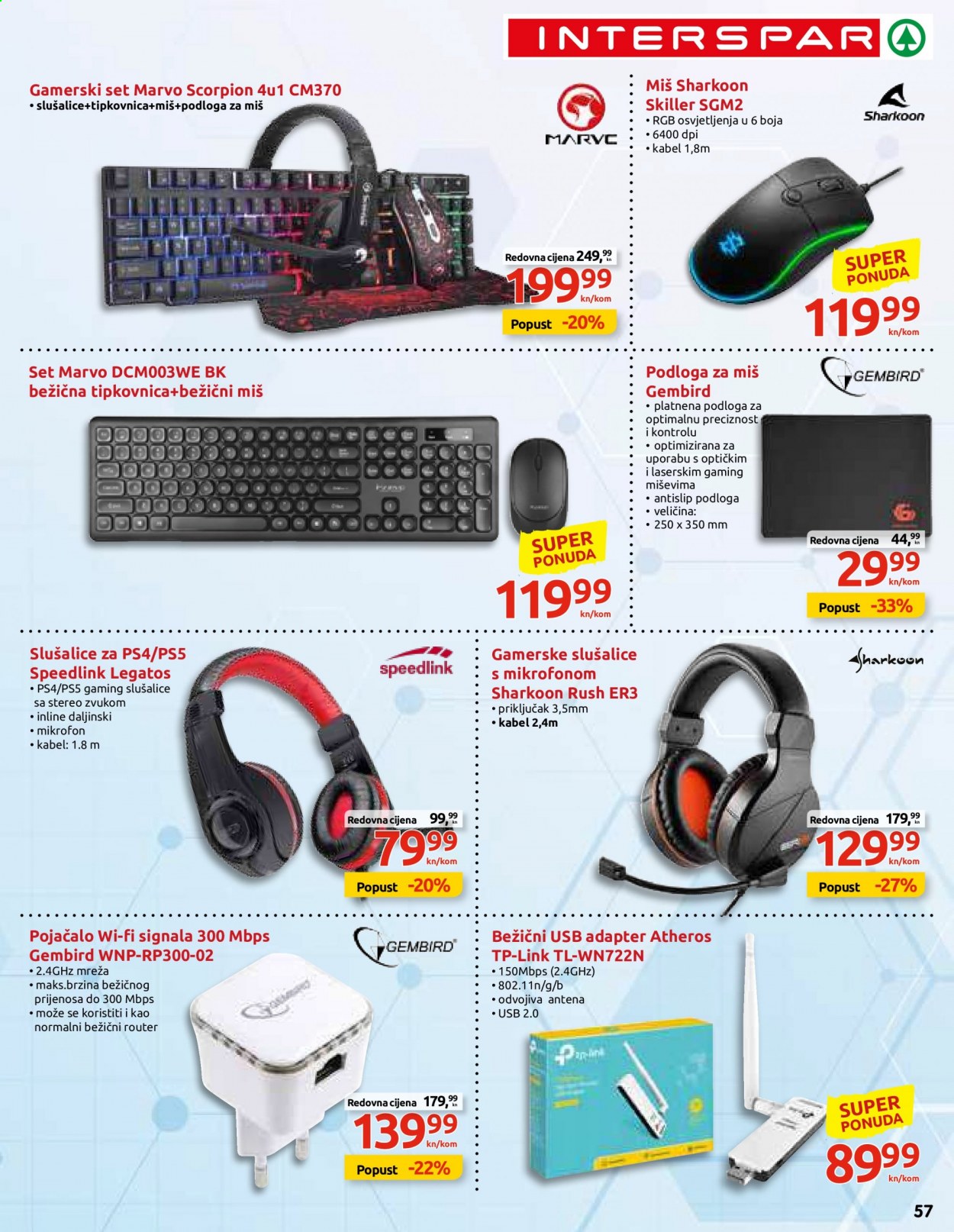 INTERSPAR katalog - 28.07.2021. - 21.09.2021. Stranica 57