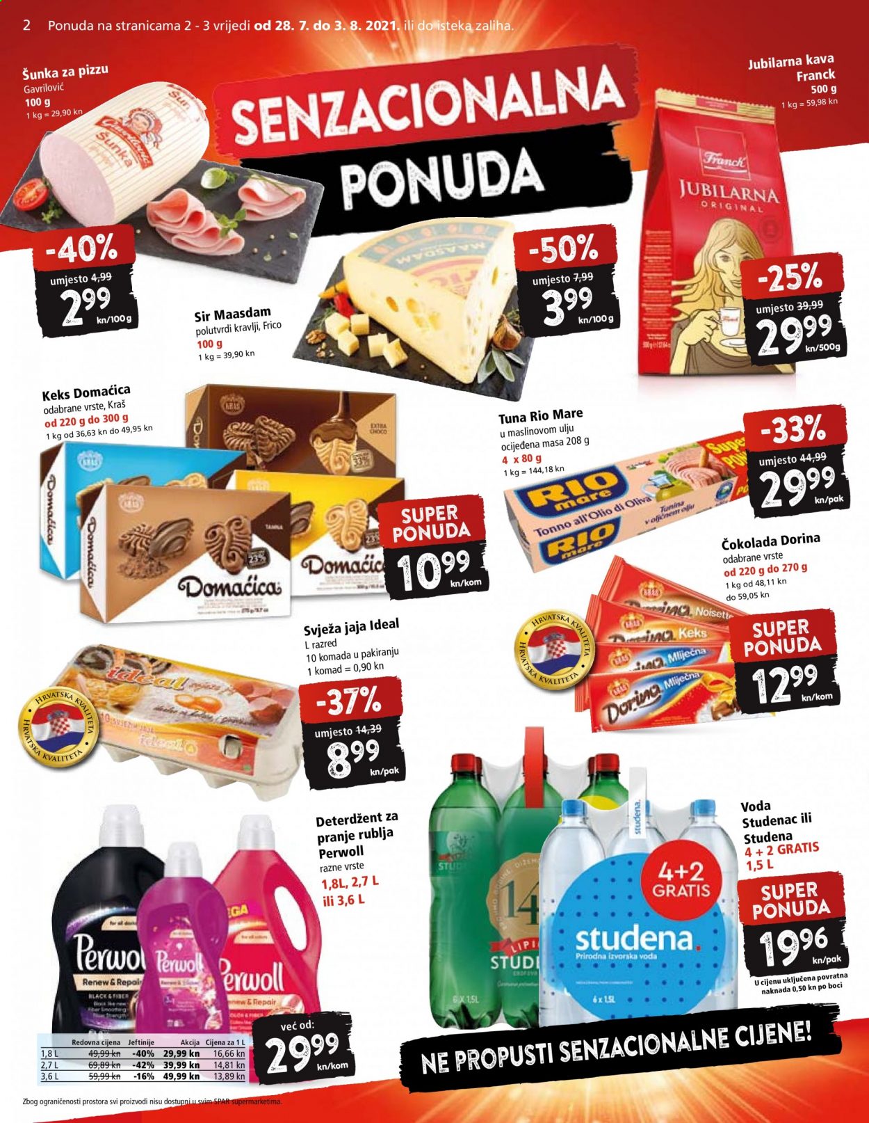 SPAR katalog - 28.07.2021. - 03.08.2021. Stranica 2