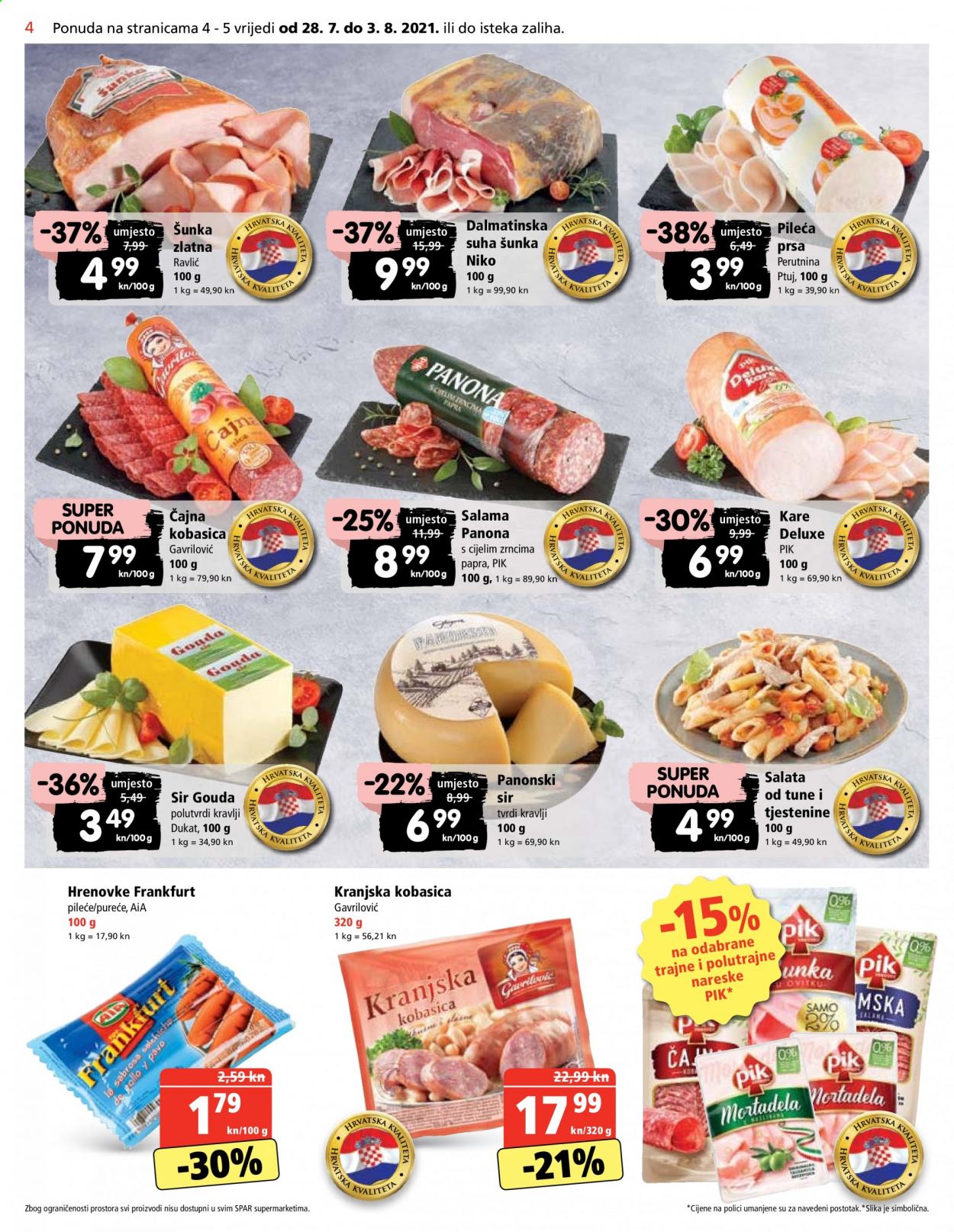 SPAR katalog - 28.07.2021. - 03.08.2021. Stranica 4