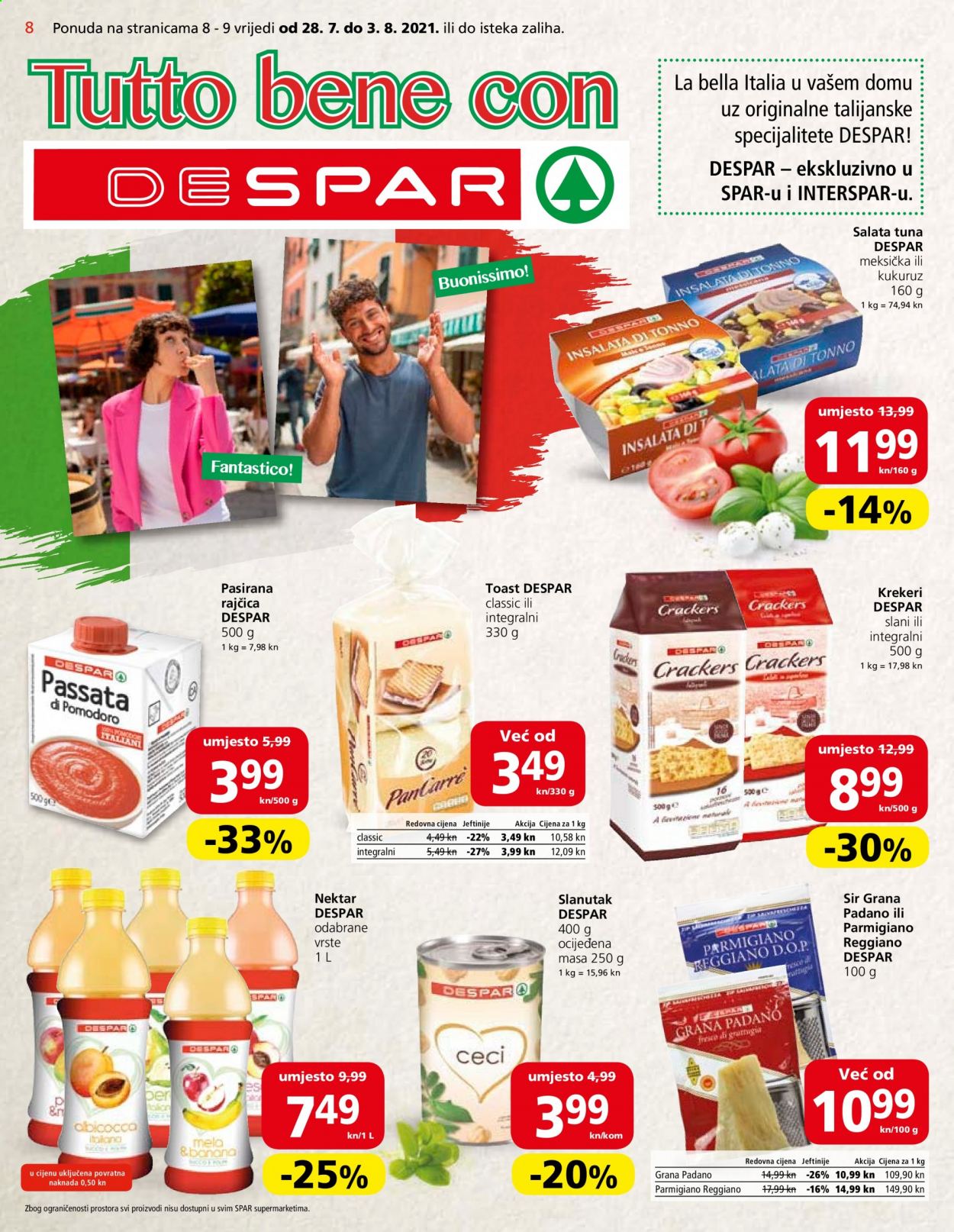 SPAR katalog - 28.07.2021. - 03.08.2021. Stranica 8