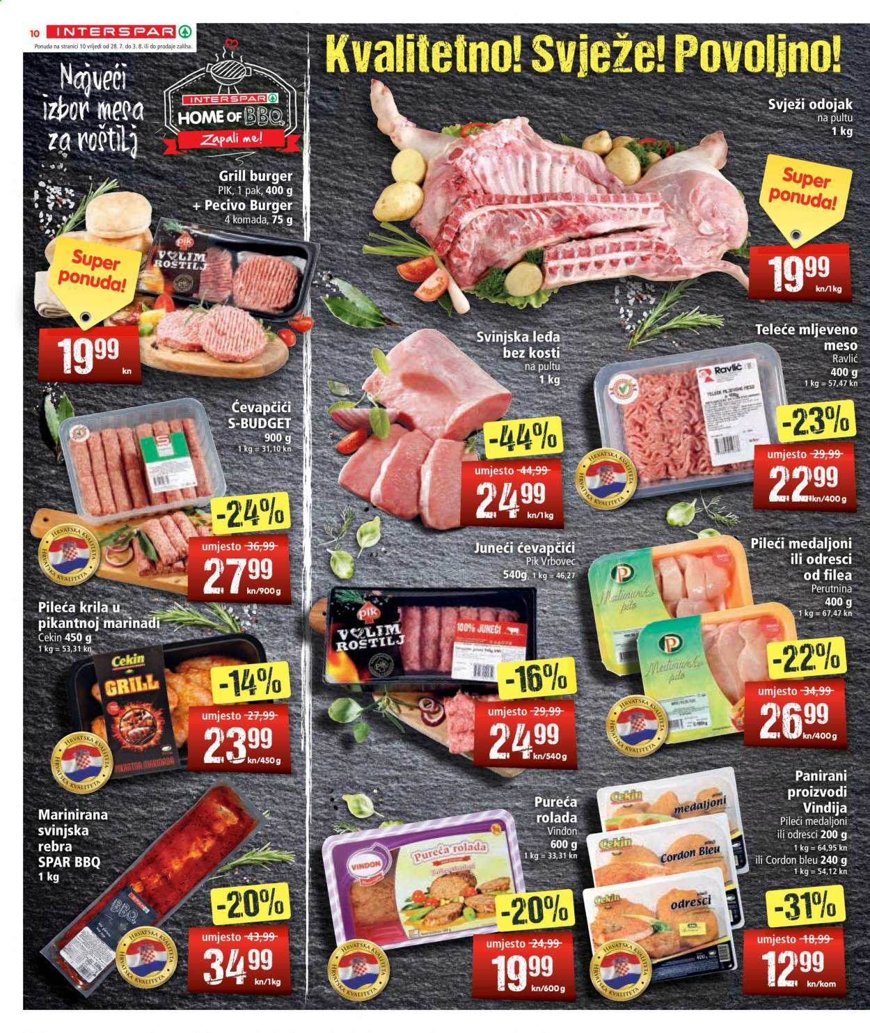 INTERSPAR katalog - 28.07.2021. - 03.08.2021. Stranica 10