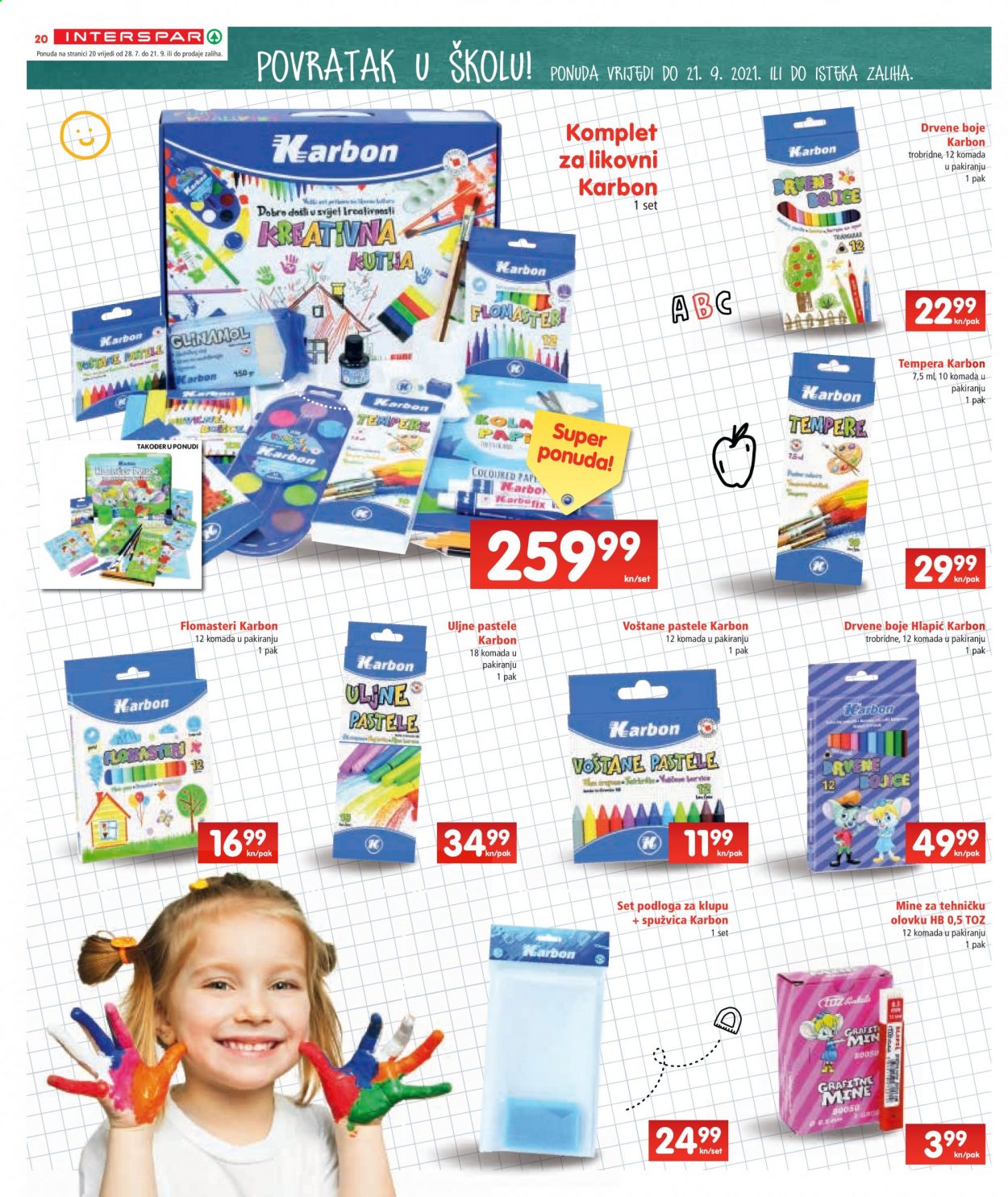 INTERSPAR katalog - 28.07.2021. - 03.08.2021. Stranica 20