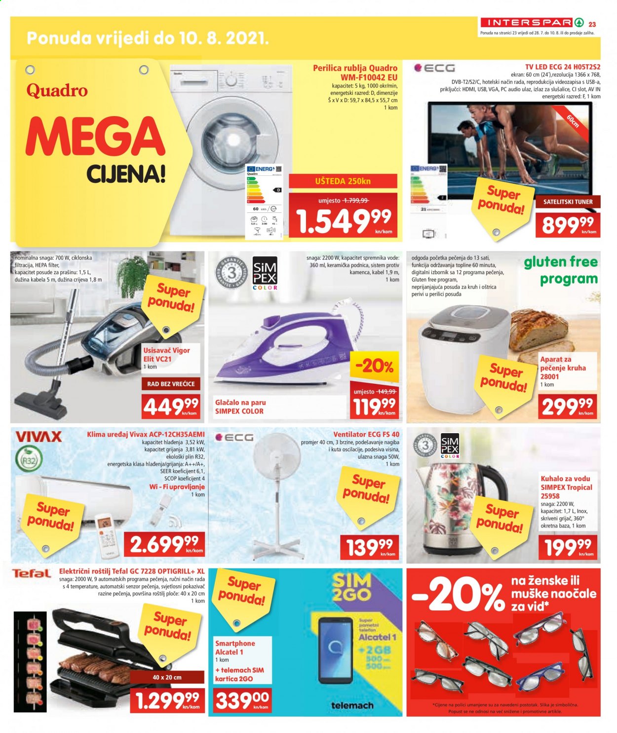 INTERSPAR katalog - 28.07.2021. - 03.08.2021. Stranica 23