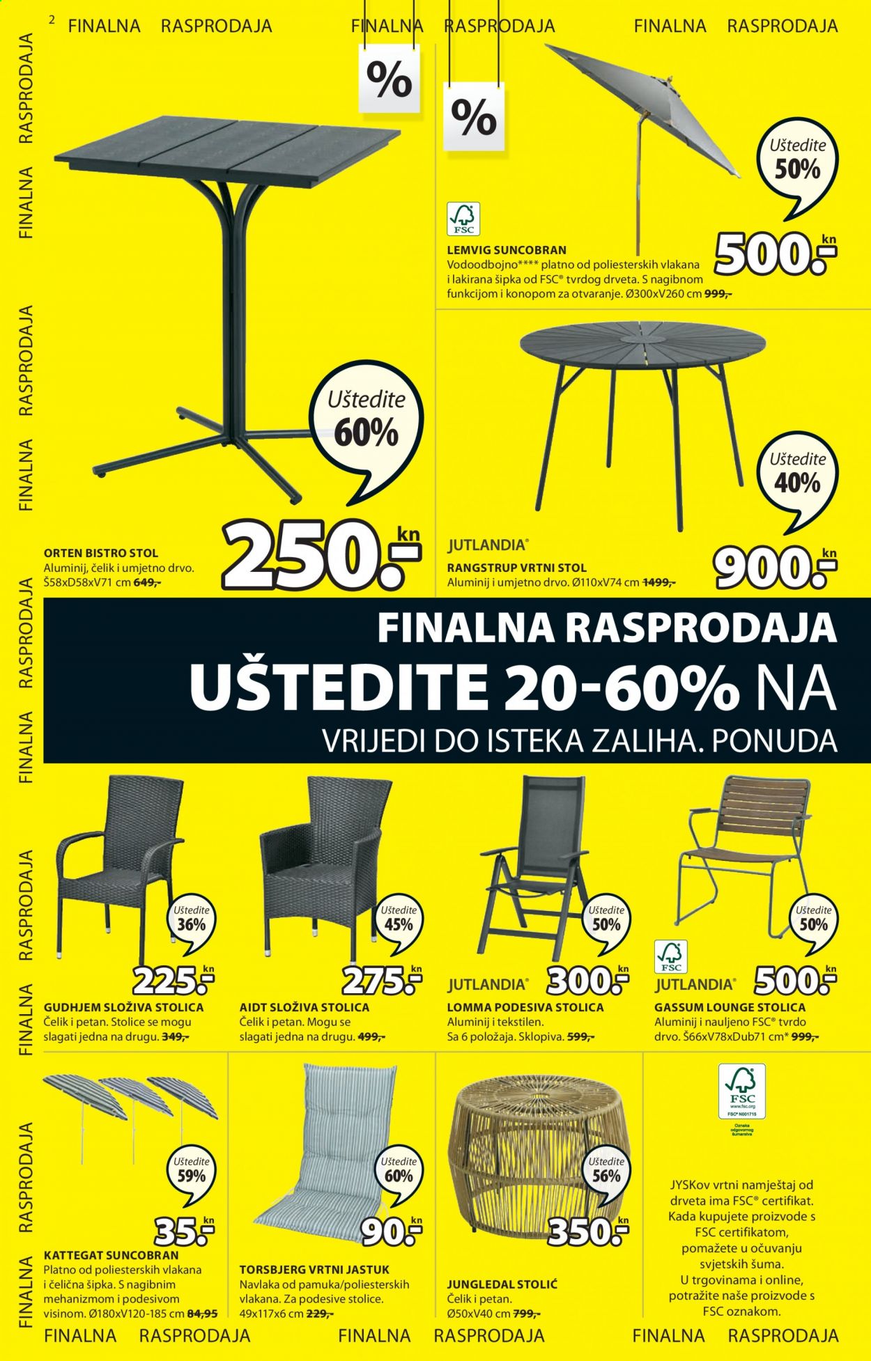 JYSK katalog - 29.07.2021. - 11.08.2021. Stranica 2