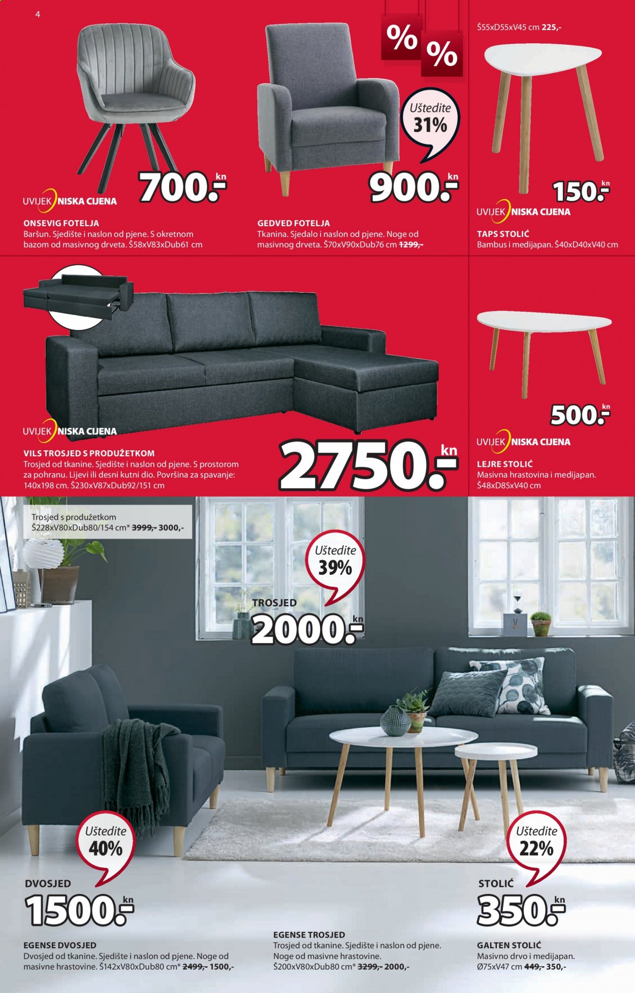 JYSK katalog - 29.07.2021. - 11.08.2021. Stranica 4