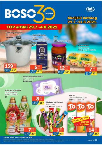 Boso katalog - 29.07.2021. - 11.08.2021.
