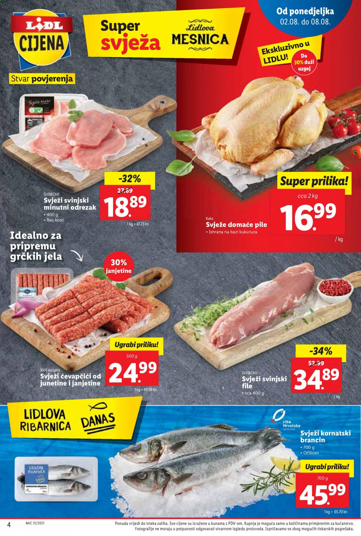 Lidl katalog - 02.08.2021. - 08.08.2021. Stranica 4