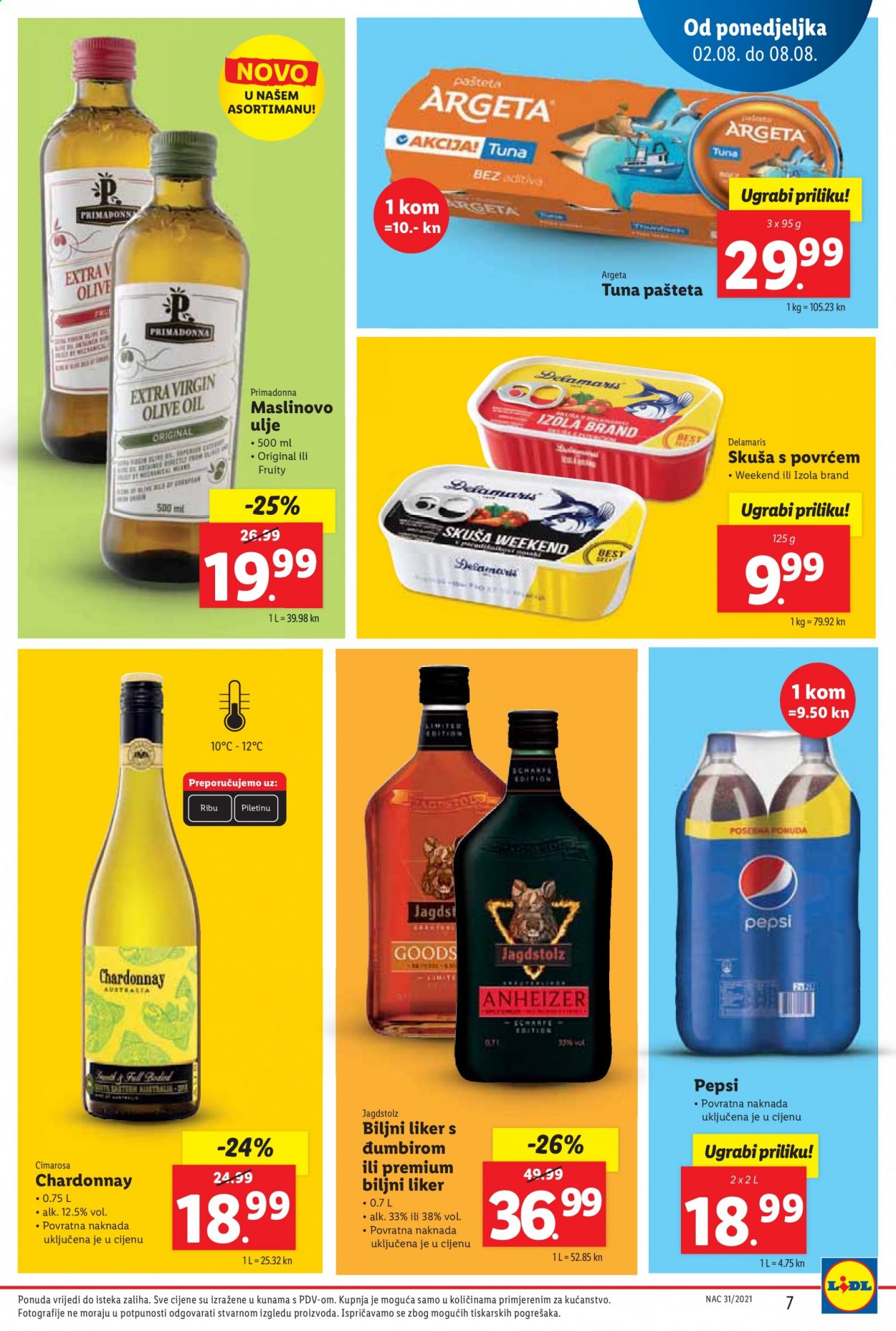 Lidl katalog - 02.08.2021. - 08.08.2021. Stranica 7