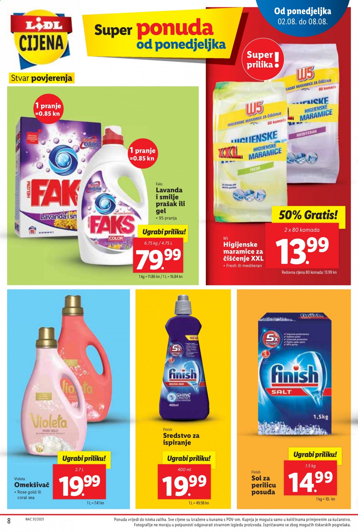 Lidl katalog - 02.08.2021. - 08.08.2021. Stranica 8
