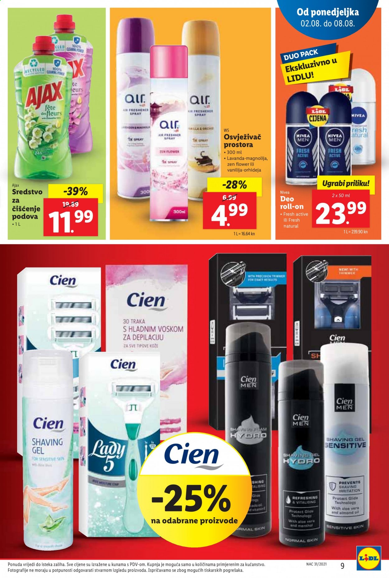 Lidl katalog - 02.08.2021. - 08.08.2021. Stranica 9