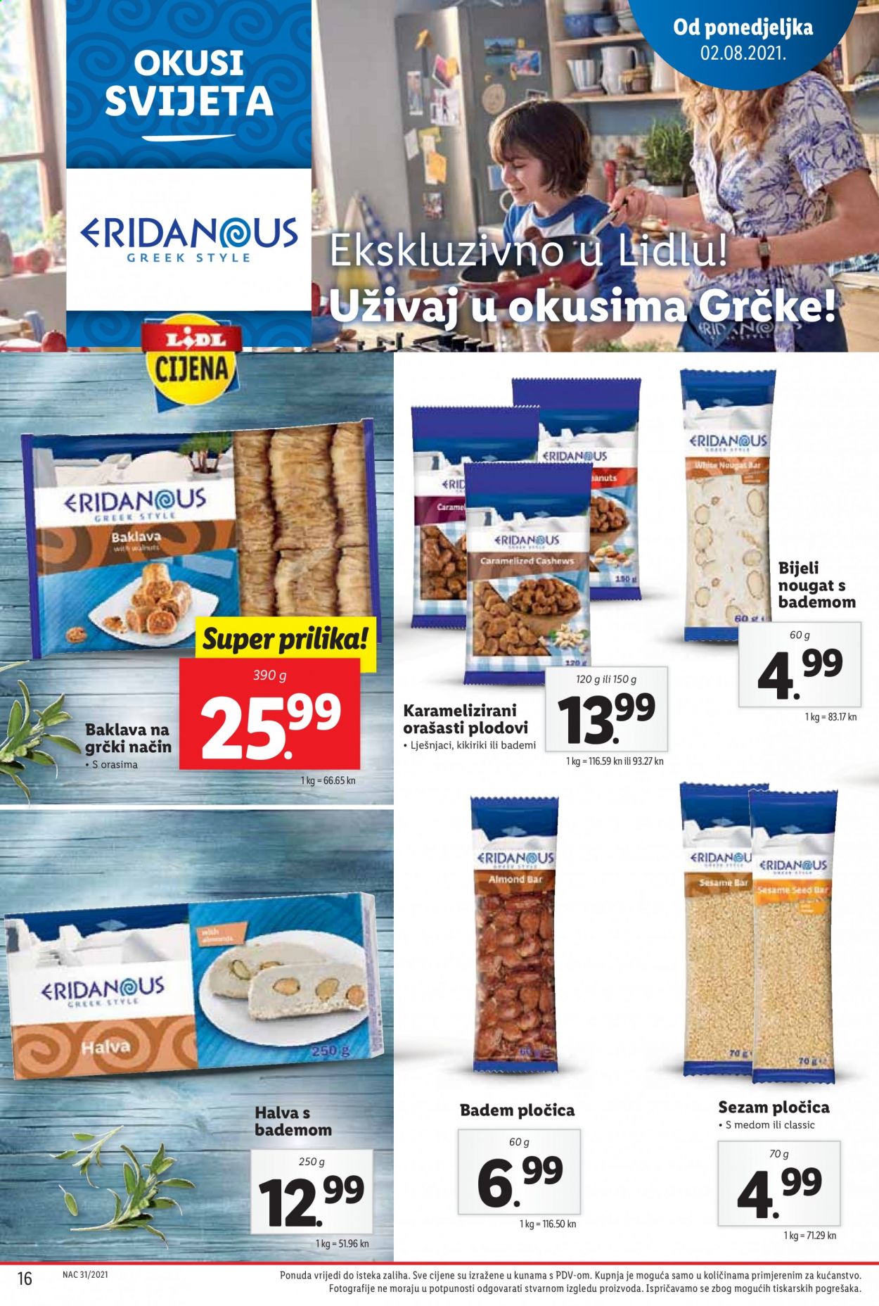 Lidl katalog - 02.08.2021. - 08.08.2021. Stranica 16