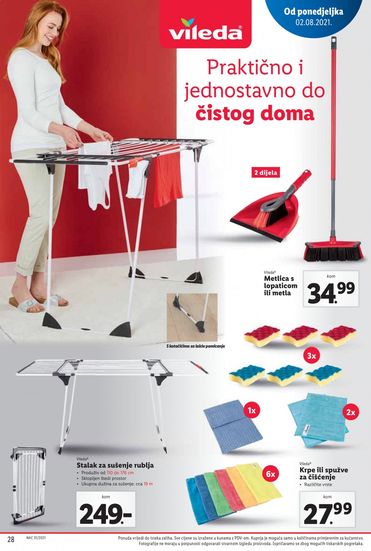 Lidl katalog - 02.08.2021. - 08.08.2021. Stranica 28