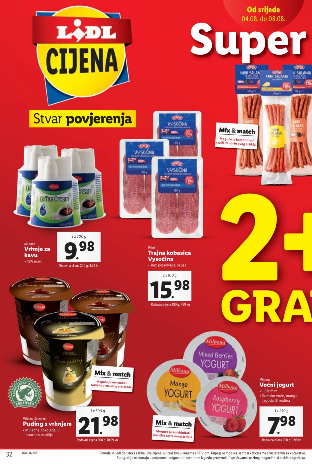 Lidl katalog - 02.08.2021. - 08.08.2021. Stranica 32