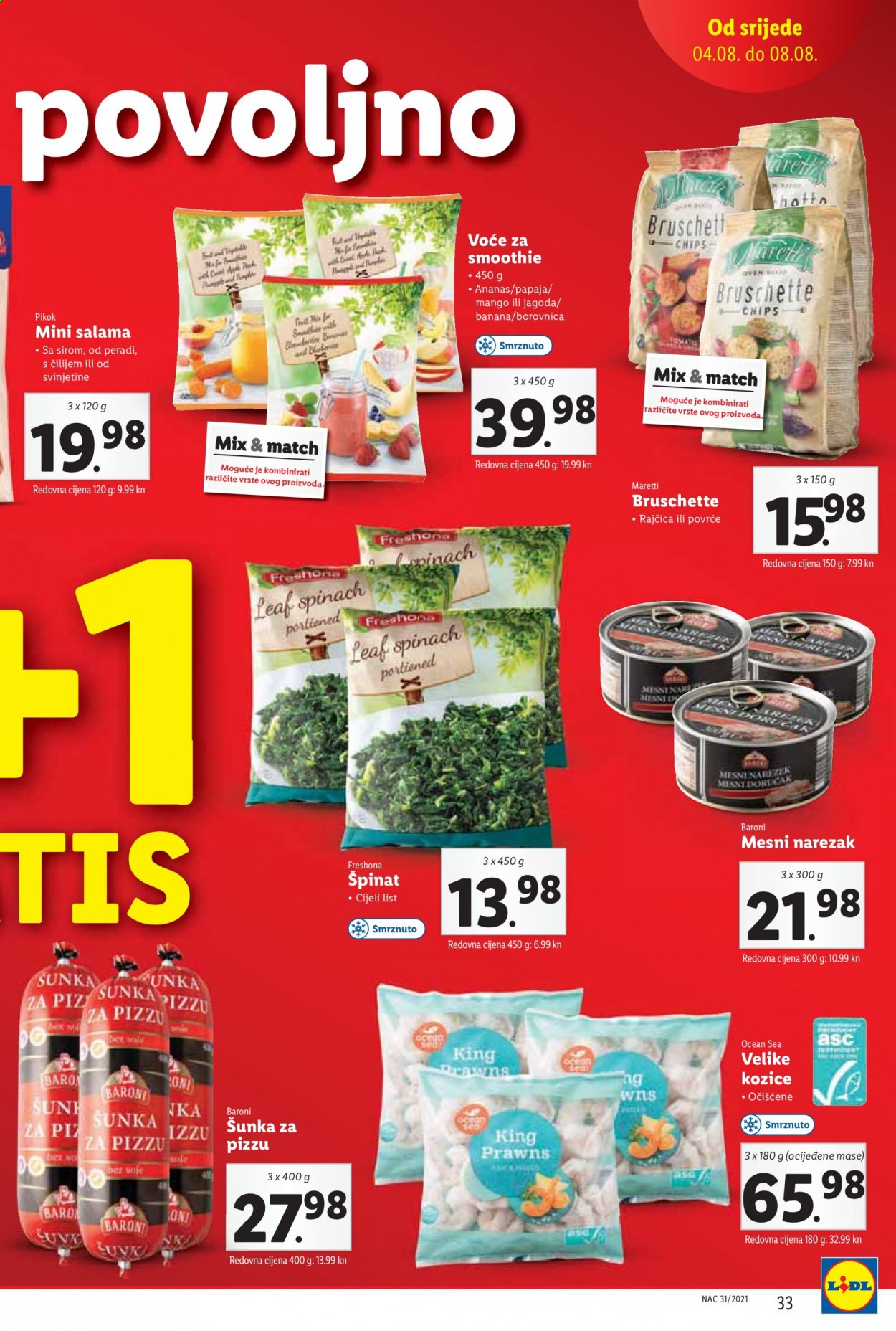 Lidl katalog - 02.08.2021. - 08.08.2021. Stranica 33