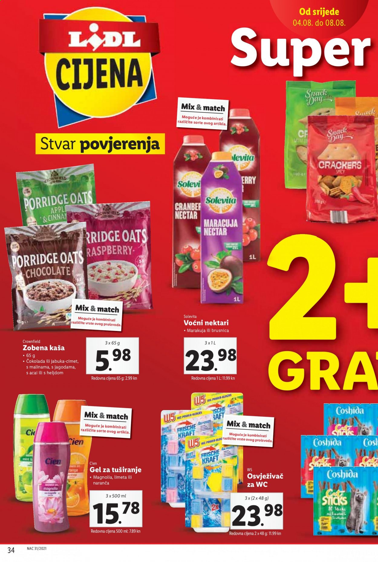 Lidl katalog - 02.08.2021. - 08.08.2021. Stranica 34