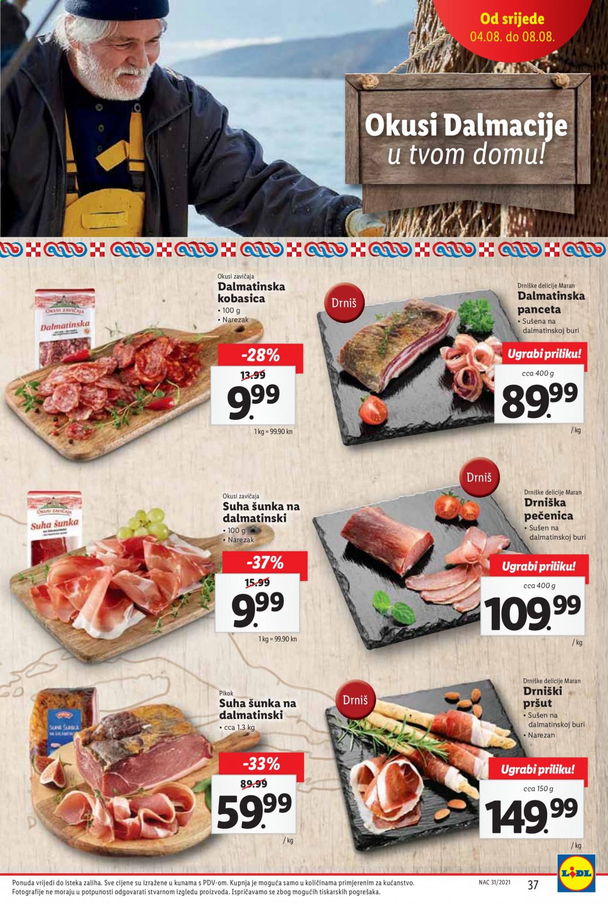 Lidl katalog - 02.08.2021. - 08.08.2021. Stranica 37