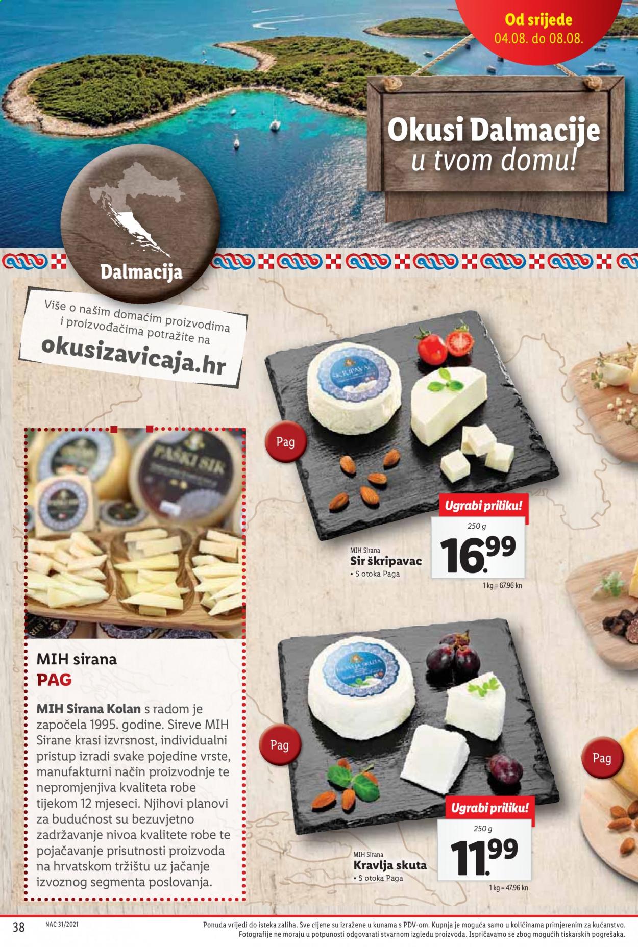 Lidl katalog - 02.08.2021. - 08.08.2021. Stranica 38