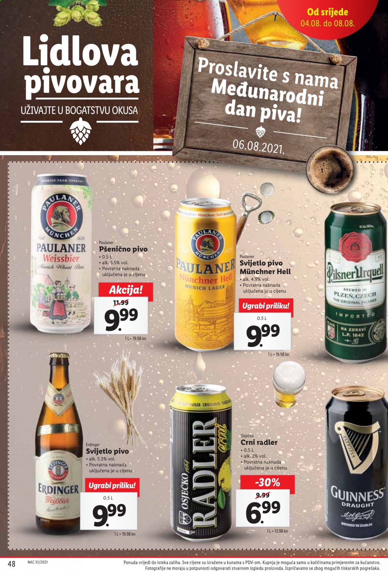 Lidl katalog - 02.08.2021. - 08.08.2021. Stranica 48