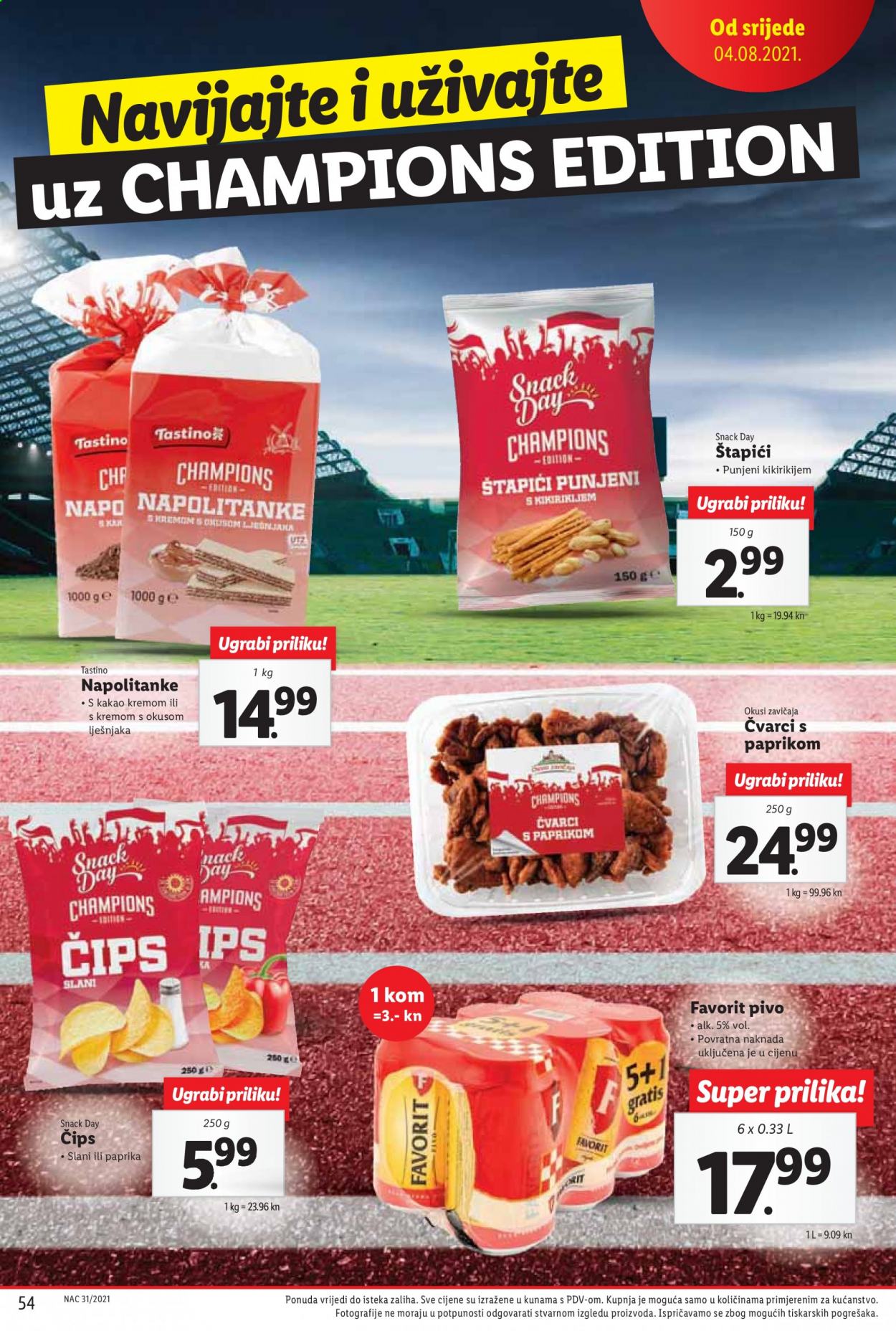 Lidl katalog - 02.08.2021. - 08.08.2021. Stranica 54