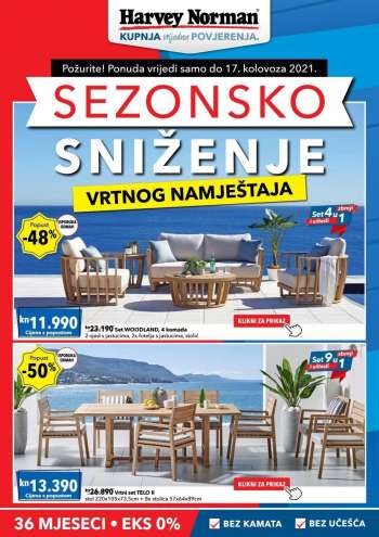 Harvey Norman katalog - 03.08.2021. - 17.08.2021.