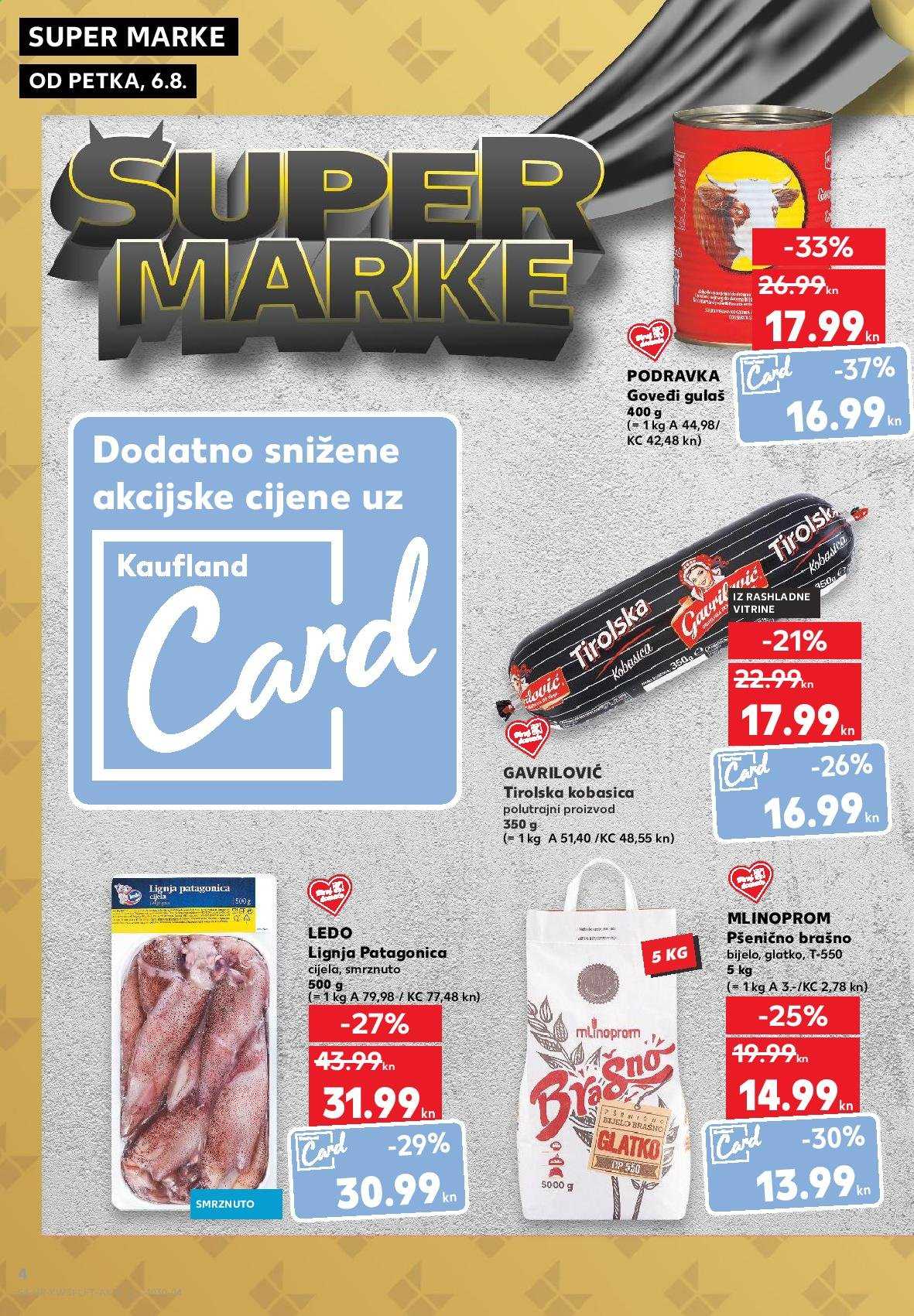 Kaufland katalog - 06.08.2021. - 11.08.2021. Stranica 4