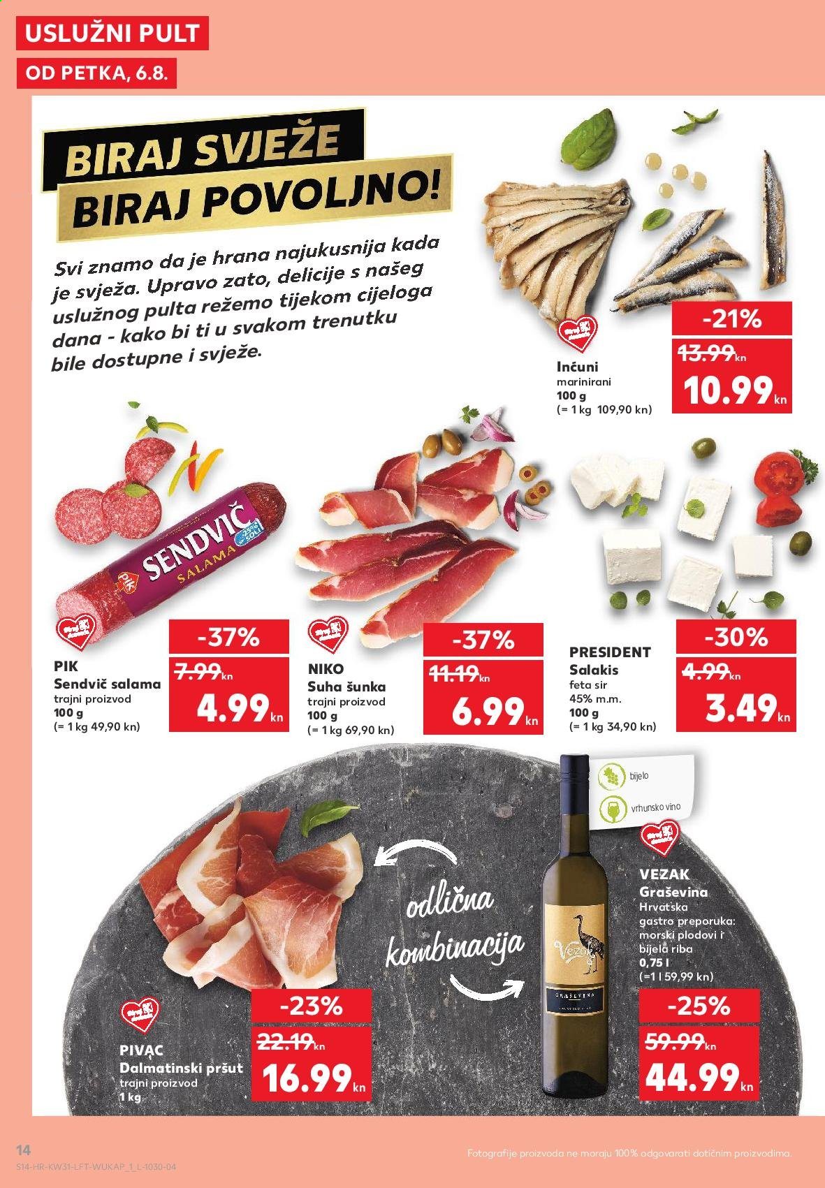 Kaufland katalog - 06.08.2021. - 11.08.2021. Stranica 14