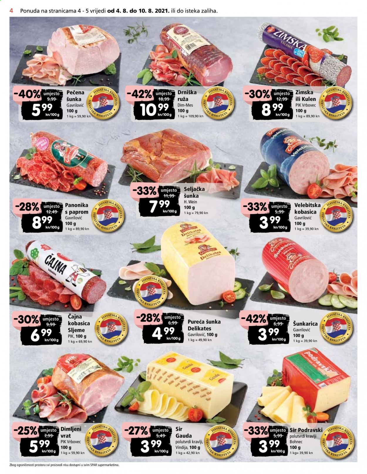 SPAR katalog - 04.08.2021. - 10.08.2021. Stranica 4