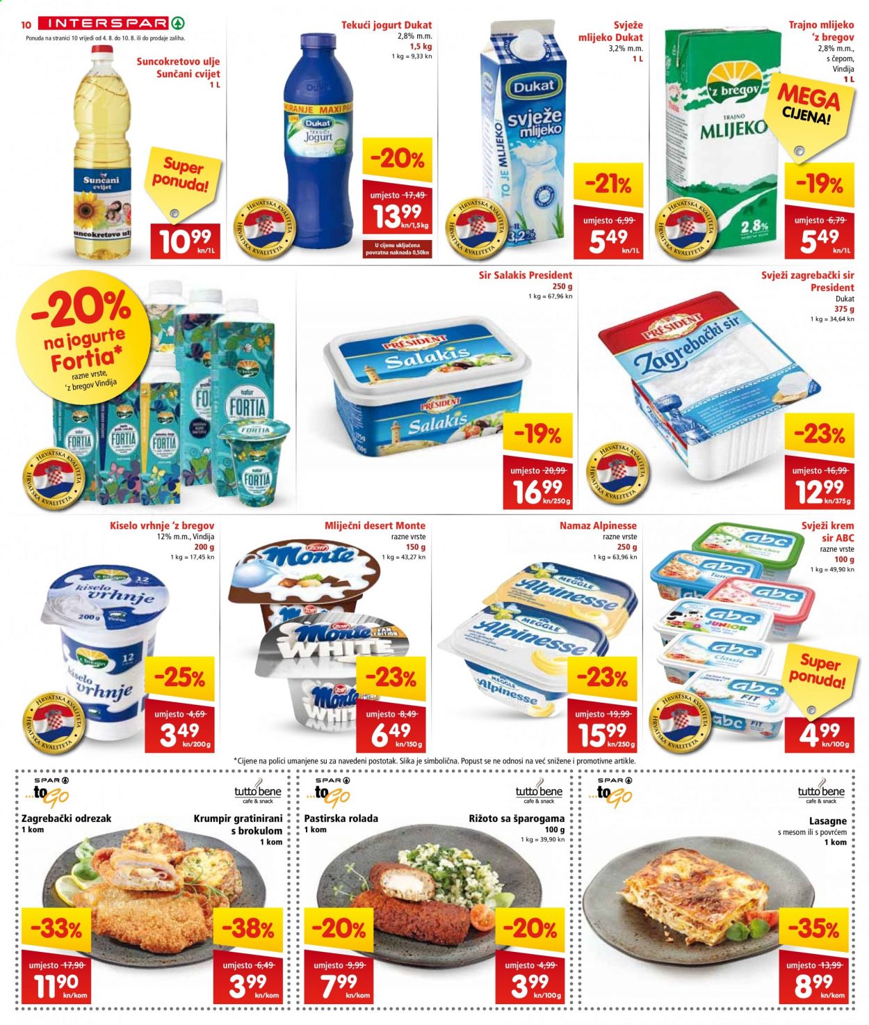 INTERSPAR katalog - 04.08.2021. - 10.08.2021. Stranica 10