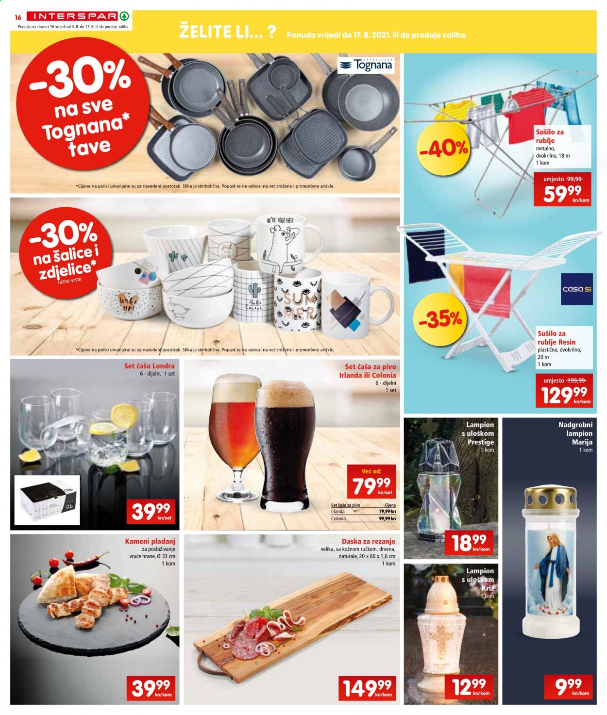 INTERSPAR katalog - 04.08.2021. - 10.08.2021. Stranica 16