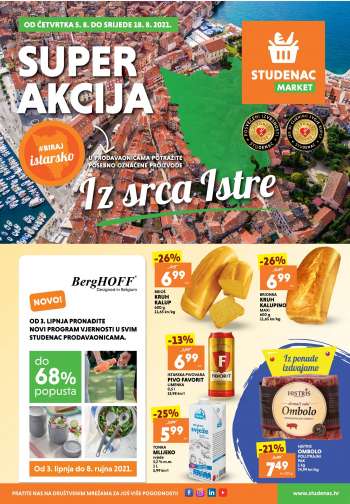 Studenac katalog - 05.08.2021. - 18.08.2021.