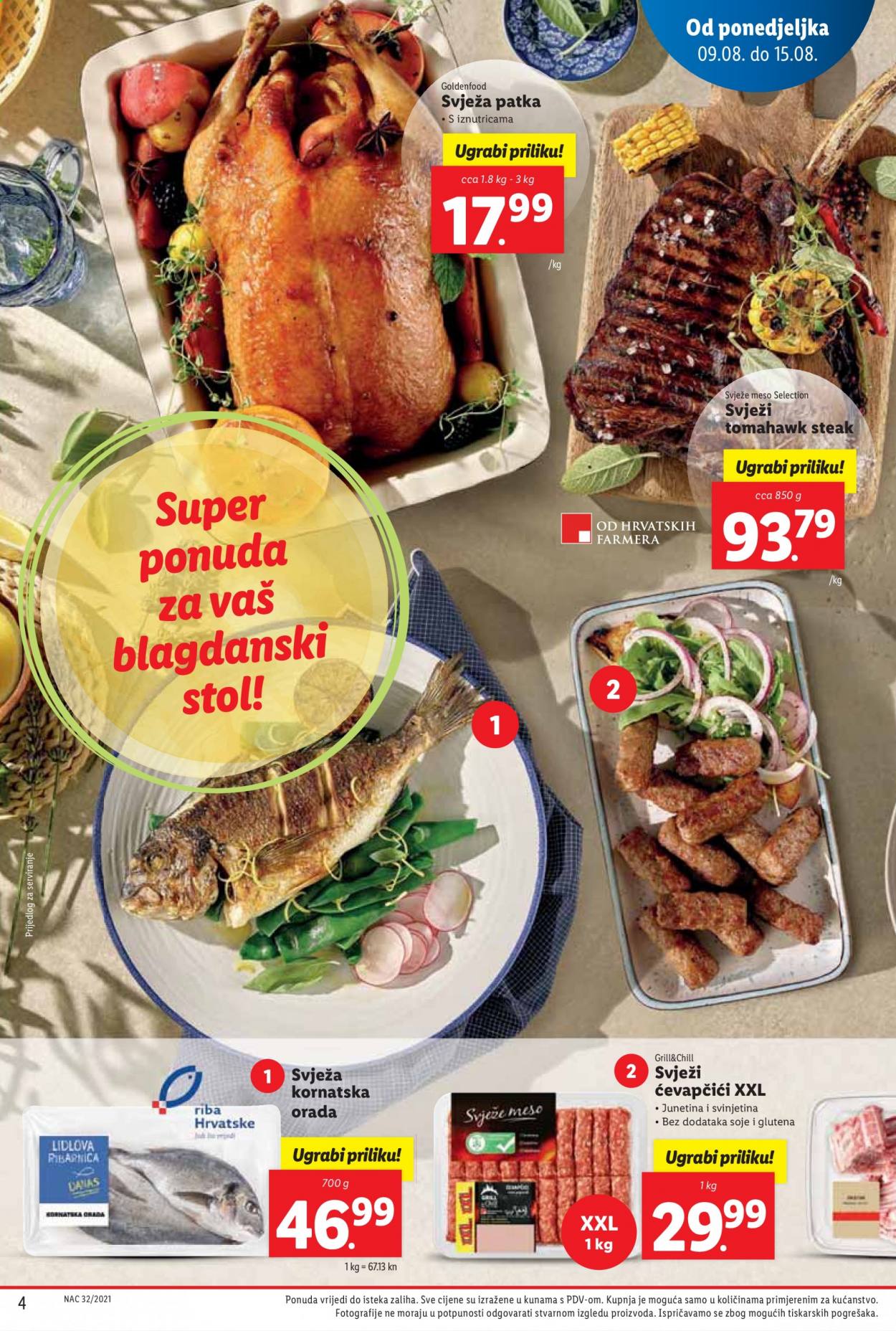 Lidl katalog - 09.08.2021. - 15.08.2021. Stranica 4