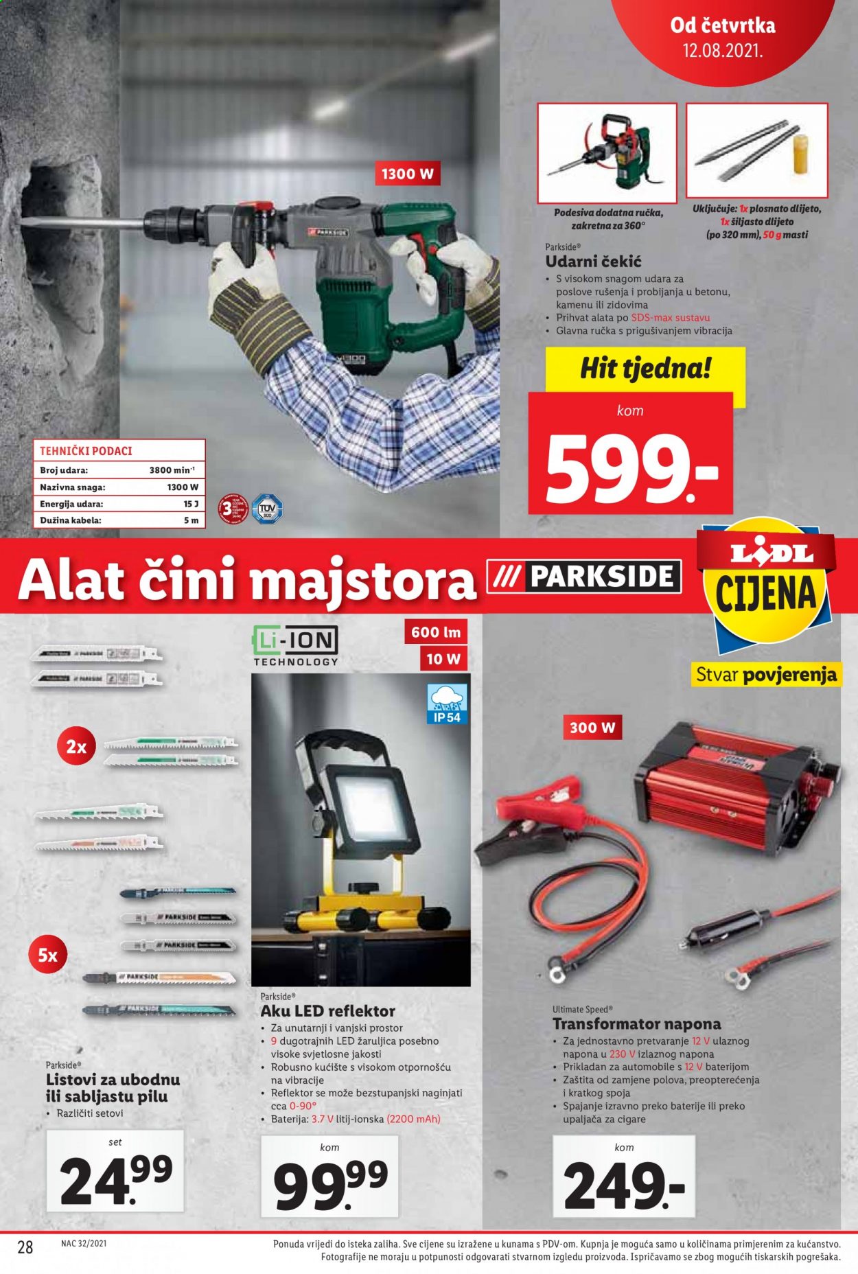 Lidl katalog - 09.08.2021. - 15.08.2021. Stranica 28