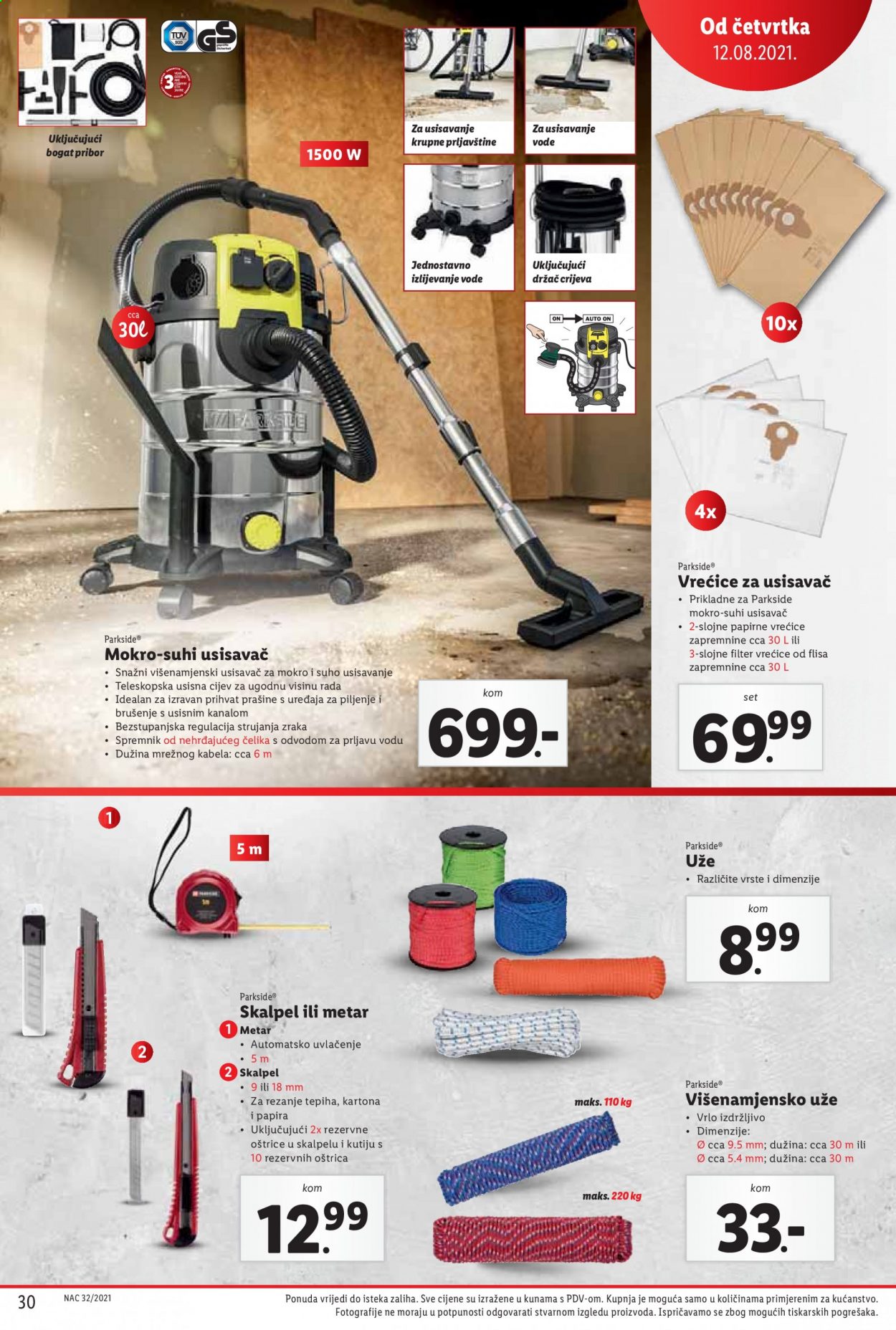 Lidl katalog - 09.08.2021. - 15.08.2021. Stranica 30