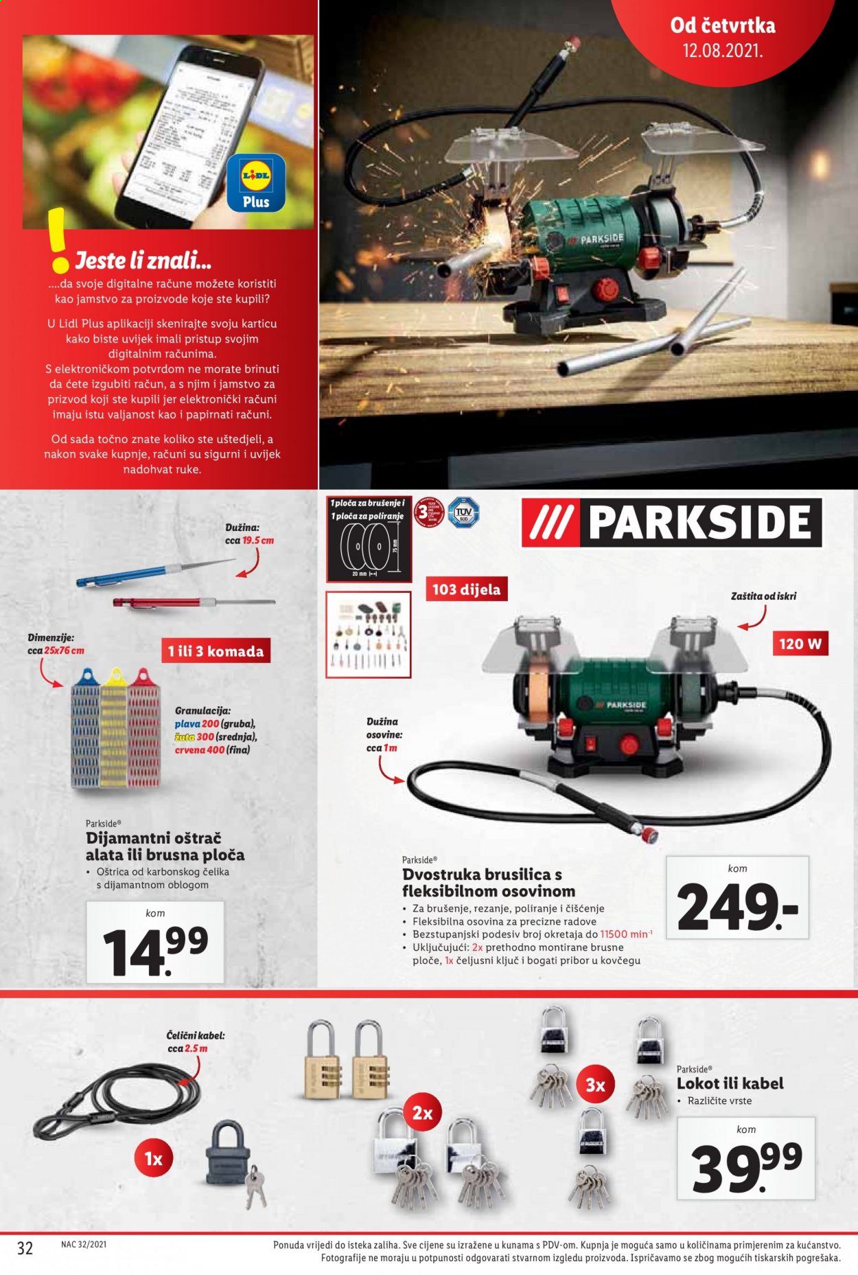 Lidl katalog - 09.08.2021. - 15.08.2021. Stranica 32