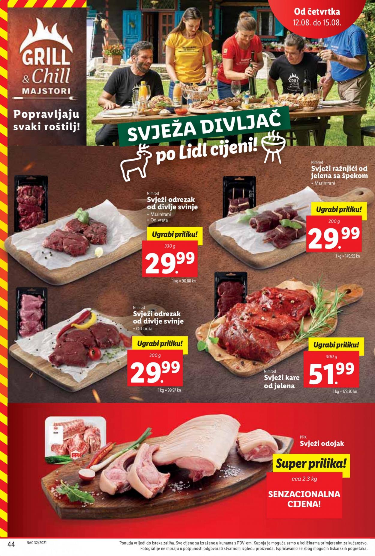 Lidl katalog - 09.08.2021. - 15.08.2021. Stranica 44