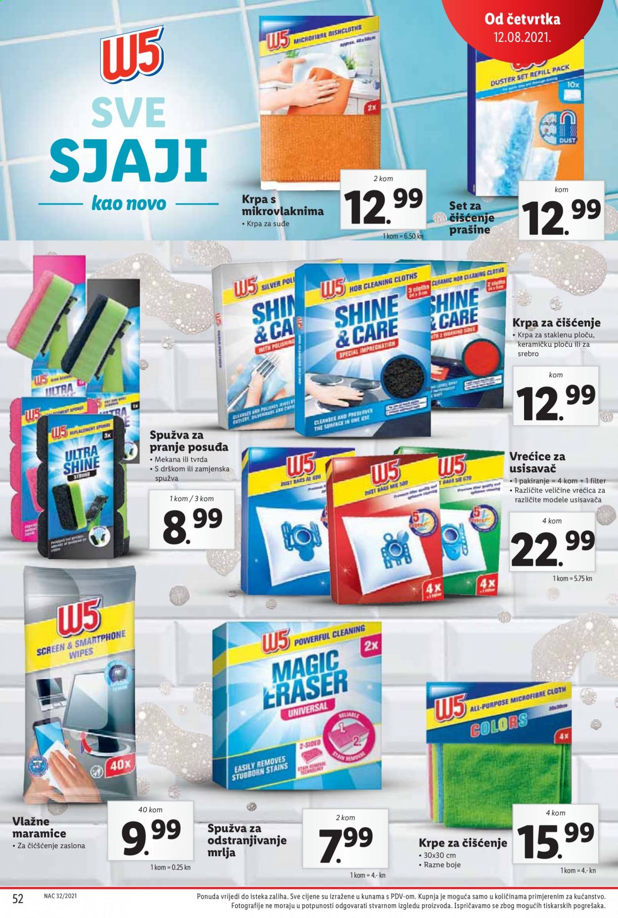Lidl katalog - 09.08.2021. - 15.08.2021. Stranica 52