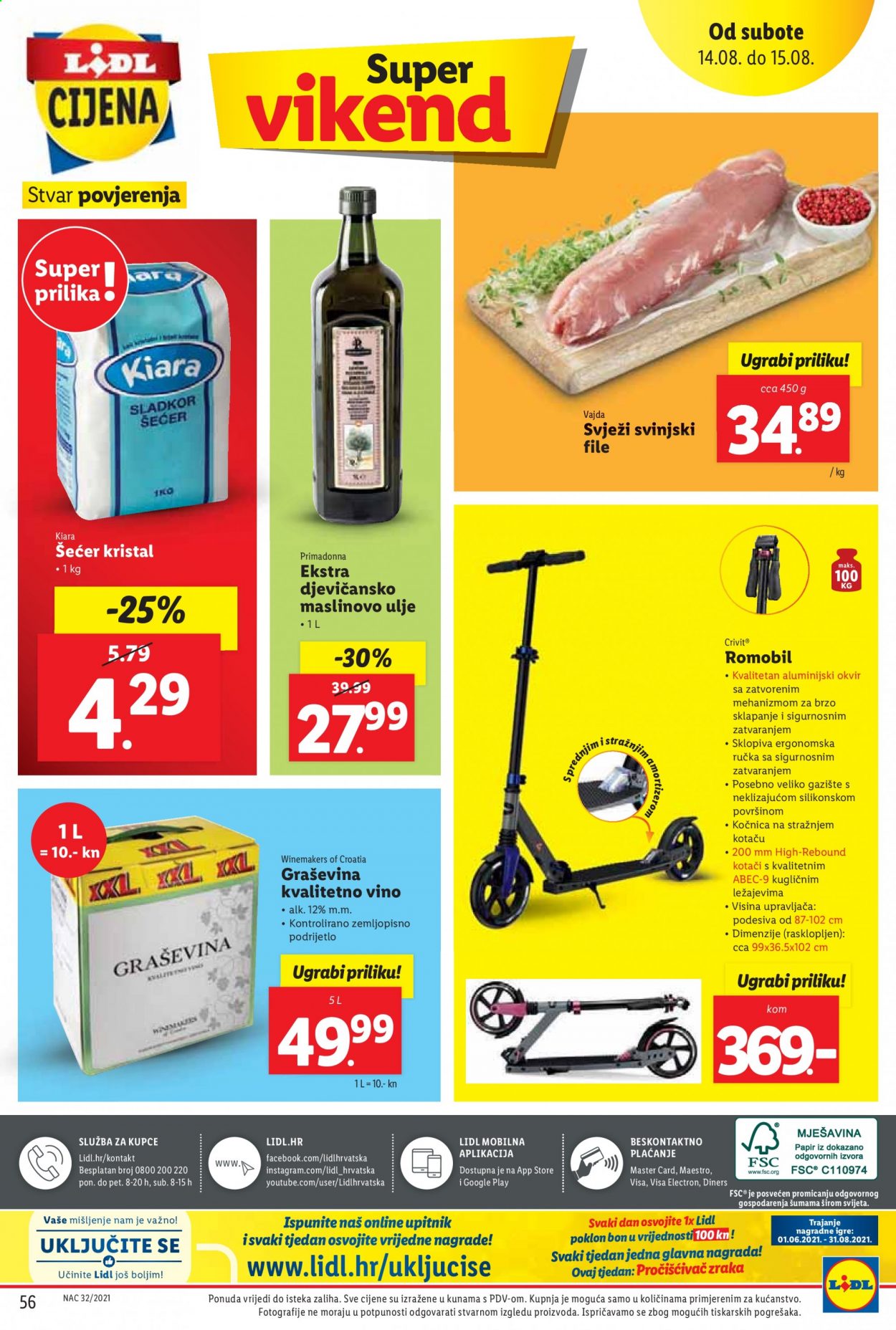 Lidl katalog - 09.08.2021. - 15.08.2021. Stranica 56