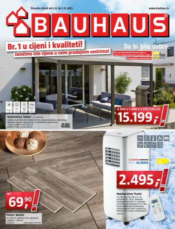 Bauhaus katalog - 05.08.2021. - 01.09.2021.