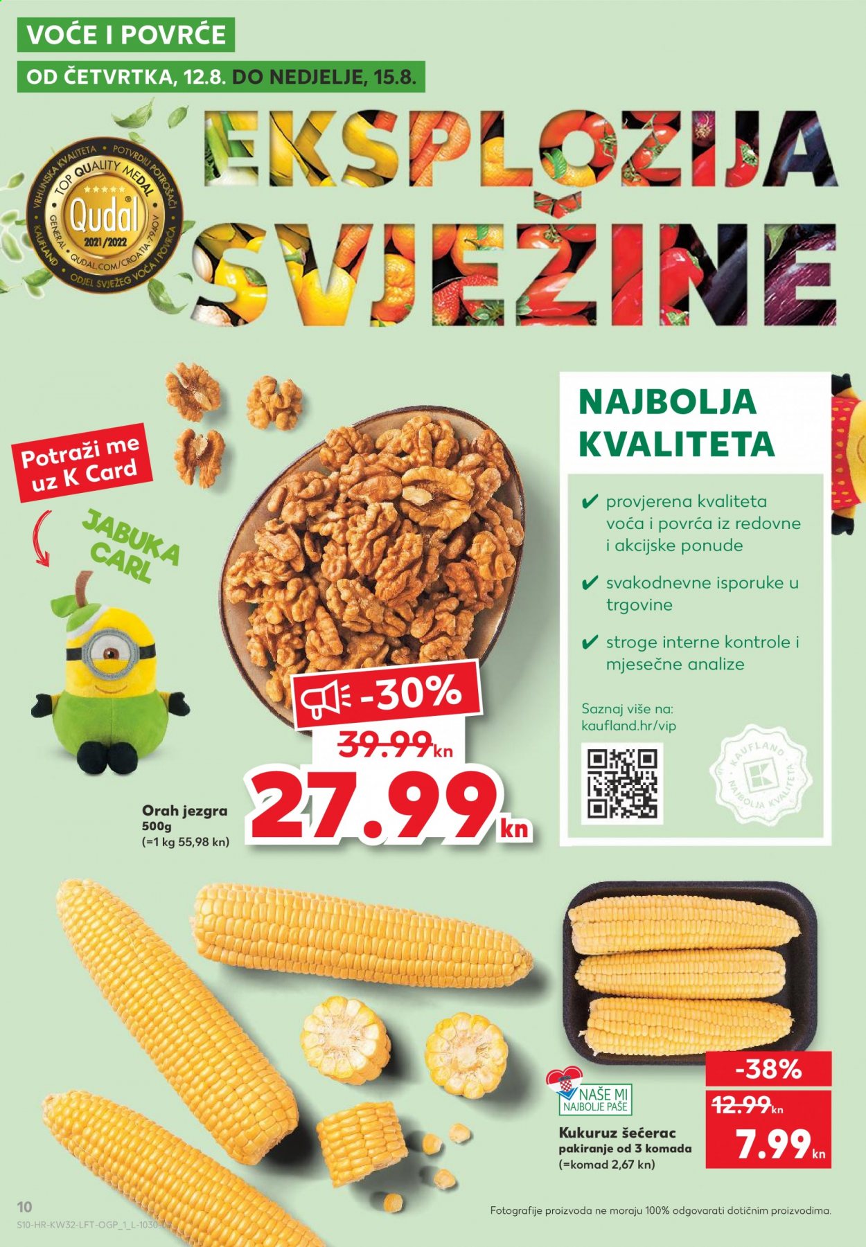 Kaufland katalog - 12.08.2021. - 18.08.2021. Stranica 10