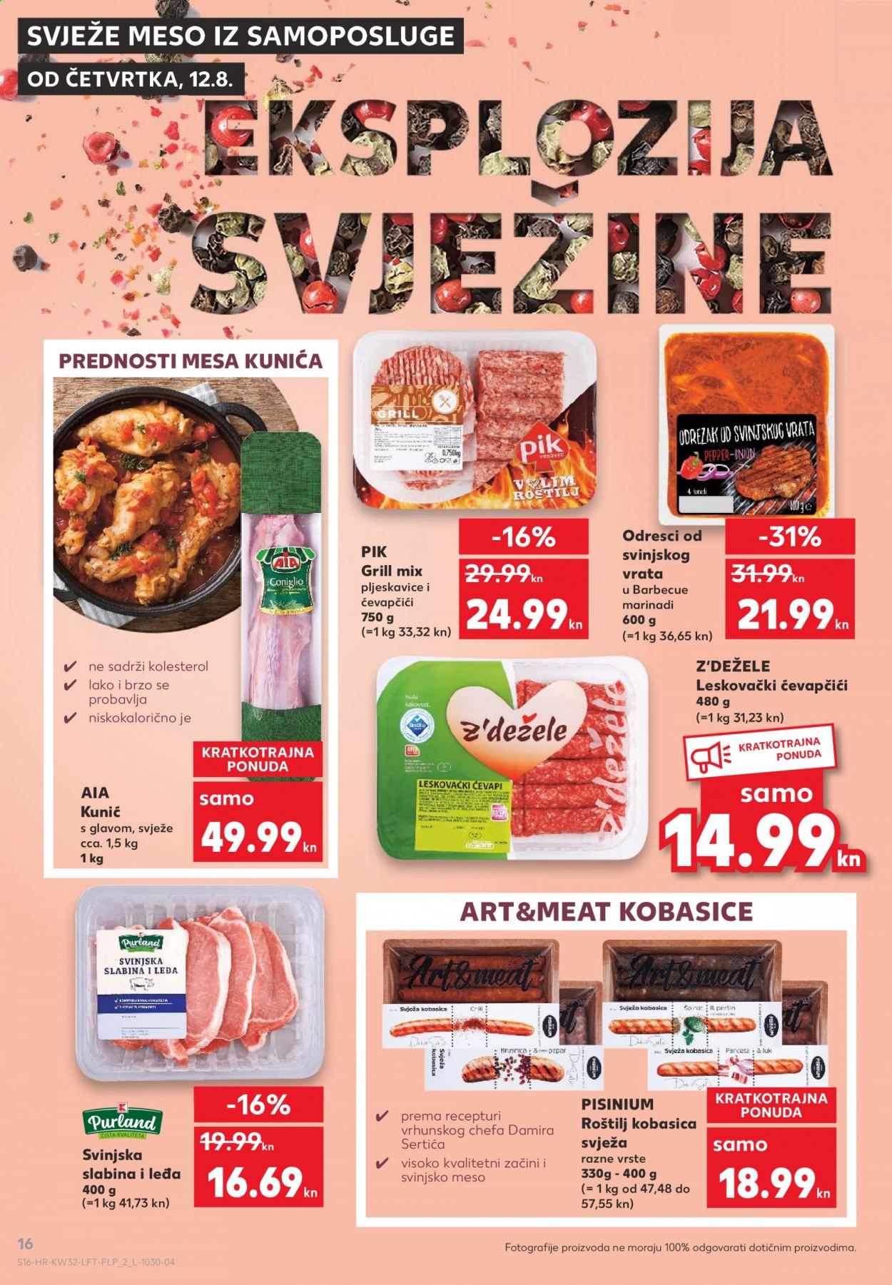 Kaufland katalog - 12.08.2021. - 18.08.2021. Stranica 16