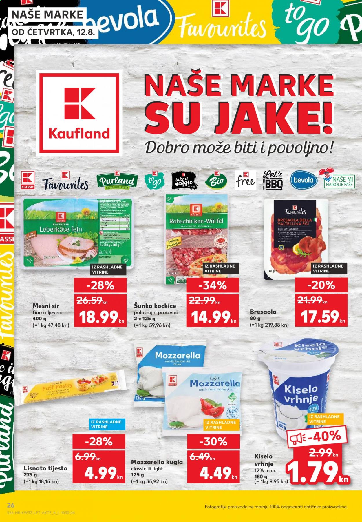 Kaufland katalog - 12.08.2021. - 18.08.2021. Stranica 26