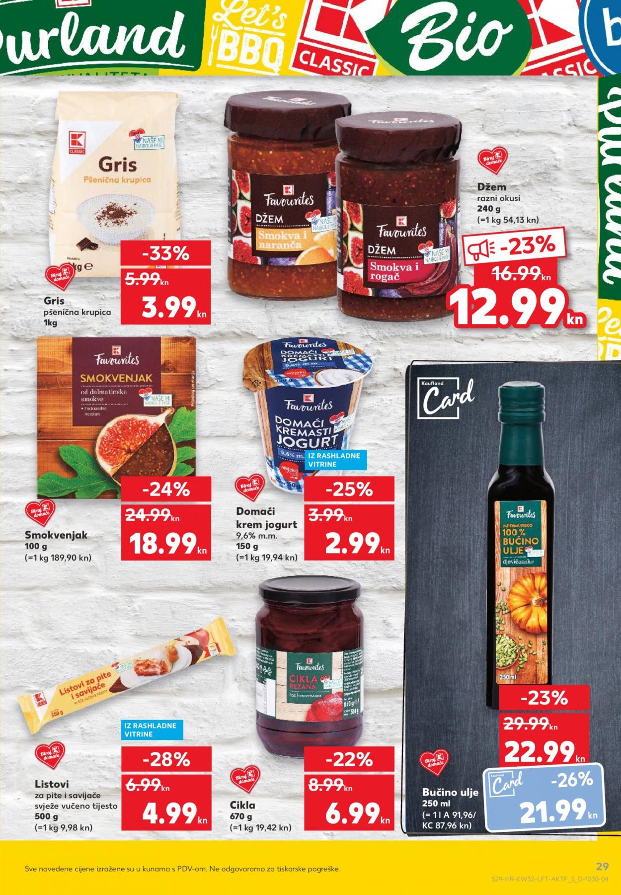 Kaufland katalog - 12.08.2021. - 18.08.2021. Stranica 29