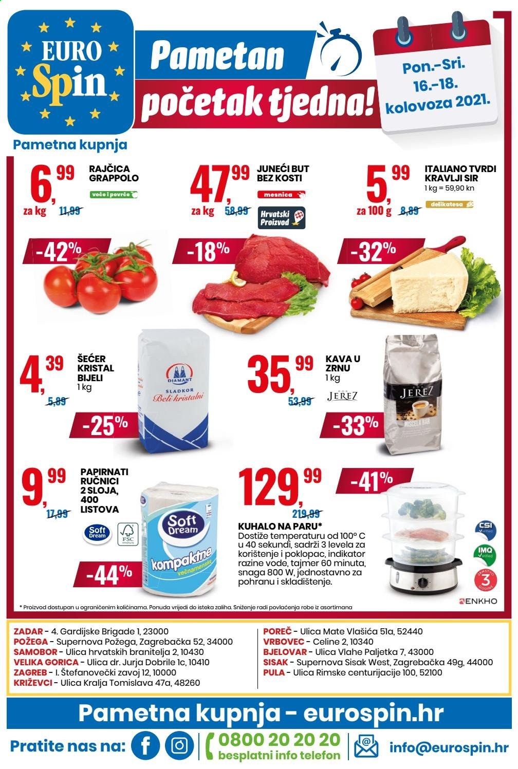 Eurospin katalog - 12.08.2021. - 18.08.2021. Stranica 16