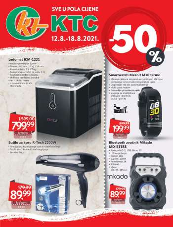 KTC katalog - 12.08.2021. - 18.08.2021.
