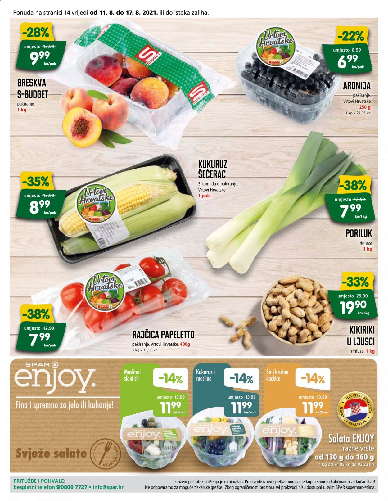 SPAR katalog - 11.08.2021. - 17.08.2021. Stranica 14