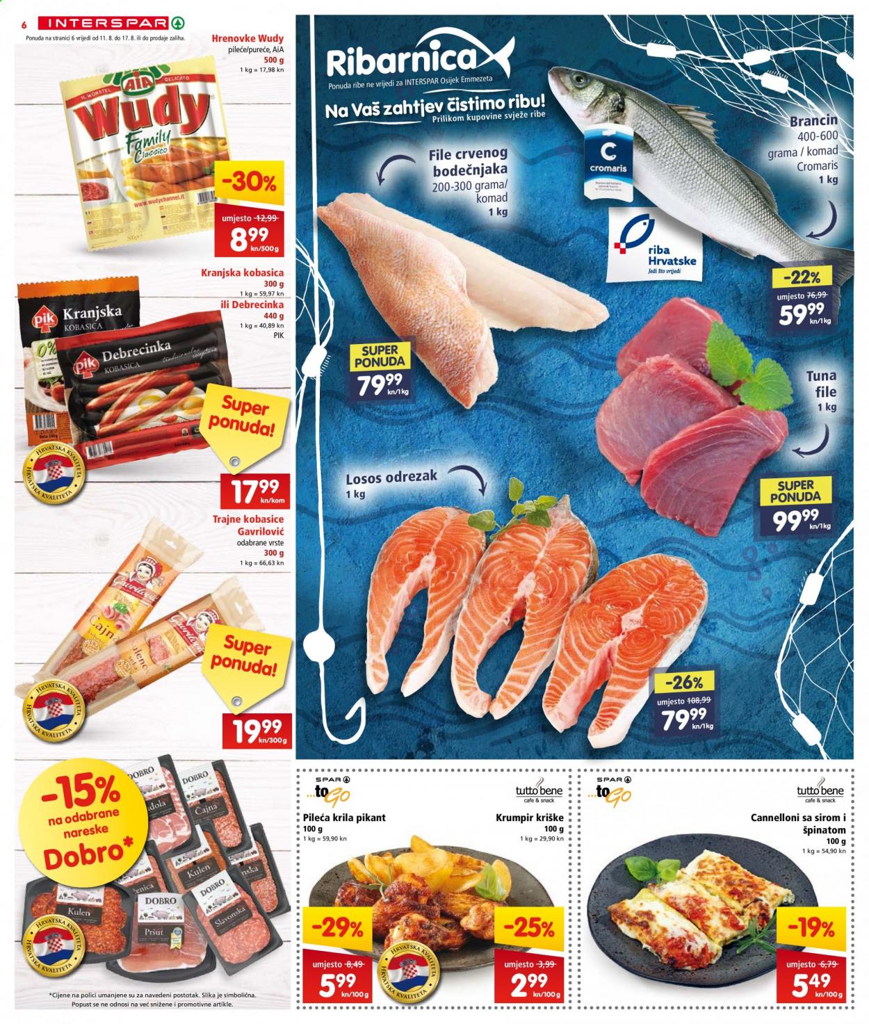 INTERSPAR katalog - 11.08.2021. - 17.08.2021. Stranica 6