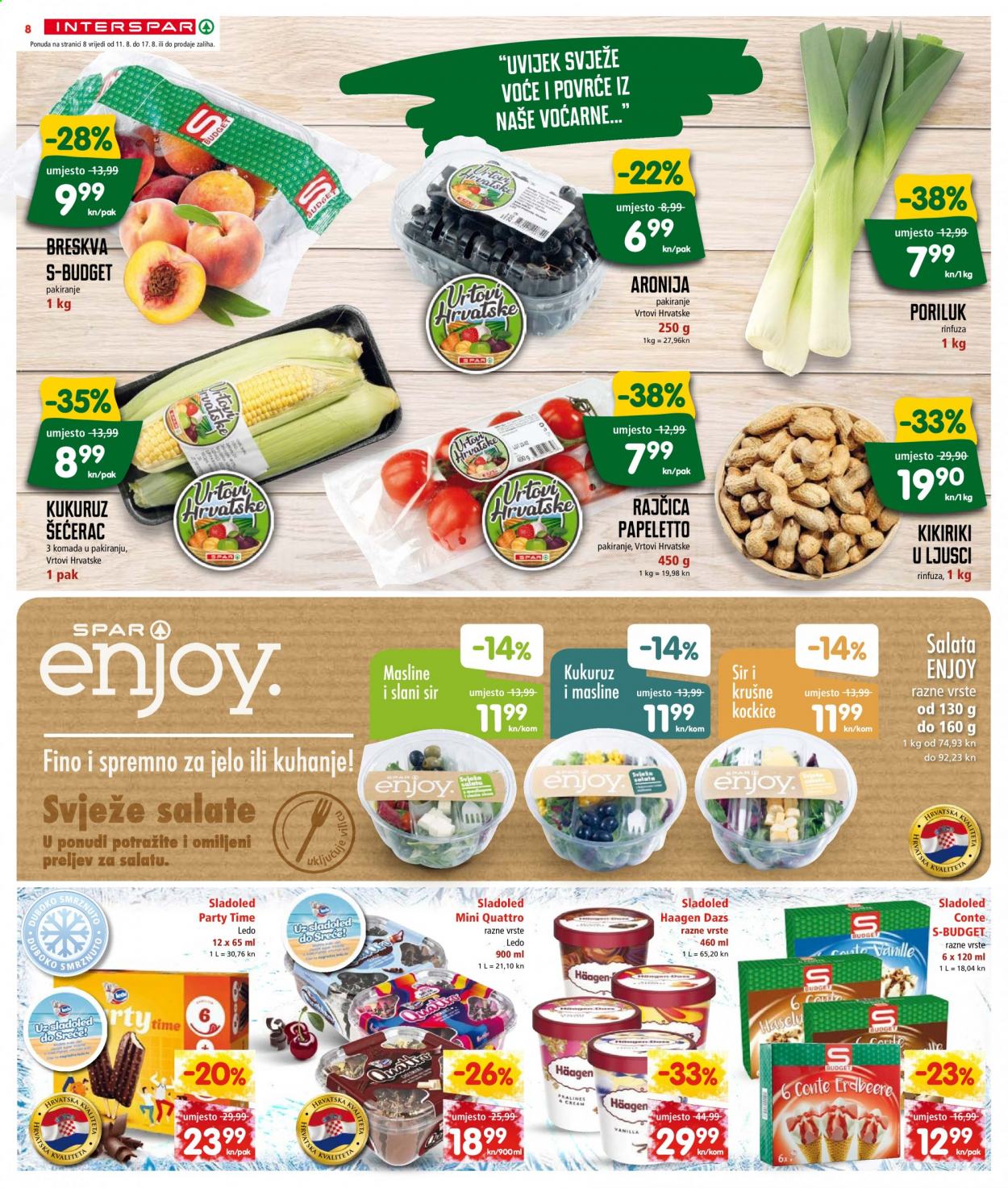 INTERSPAR katalog - 11.08.2021. - 17.08.2021. Stranica 8