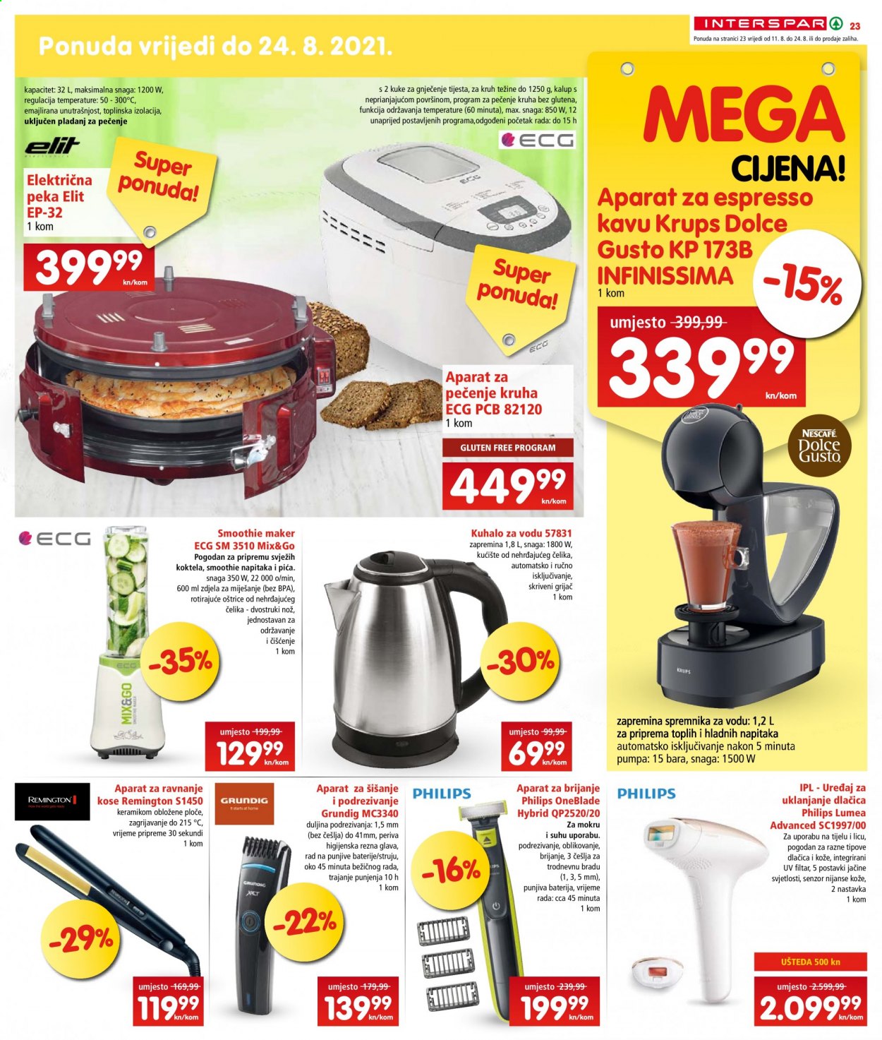 INTERSPAR katalog - 11.08.2021. - 17.08.2021. Stranica 23