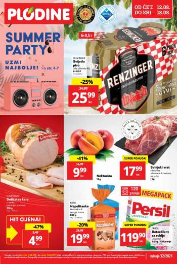 Plodine katalog - 12.08.2021. - 18.08.2021.